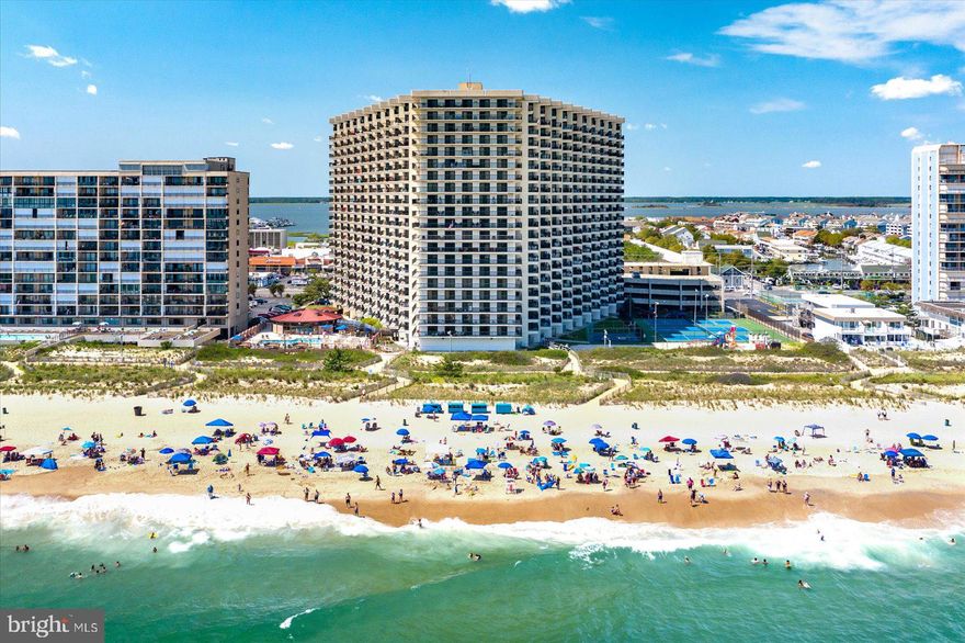 This 3-bedroom, 2-bathroom direct oceanfront condo is located on the 7th floor of the highly regarded Sea Watch Condominium in Ocean City, Maryland. With 1,656 square feet of comfortable living space, the residence captures panoramic ocean views and features a spacious wrap-around balcony, offering multiple vantage points to enjoy the beach, coastline, and ever-changing ocean scenery.The condo has a strong and consistent rental history, generating $135,300 in rental income in 2025, with $97,000 already booked for 2026! An excellent opportunity for buyers seeking both enjoyment and dependable rental income. Sea Watch offers a true resort-style, oceanfront experience with an impressive range of amenities, including an outdoor pool and sundeck, indoor pool, fitness center, basketball and tennis courts, indoor movie theater, dog walk, snack shop, and professional on-site management. Additional features such as a parking garage and security enhance convenience and peace of mind for owners and guests alike.
Whether used as a personal beach retreat or a high-performing investment property, this direct oceanfront Sea Watch condo delivers space, views, and amenities in one of Ocean City?s most established beachfront communities. Schedule your tour today!