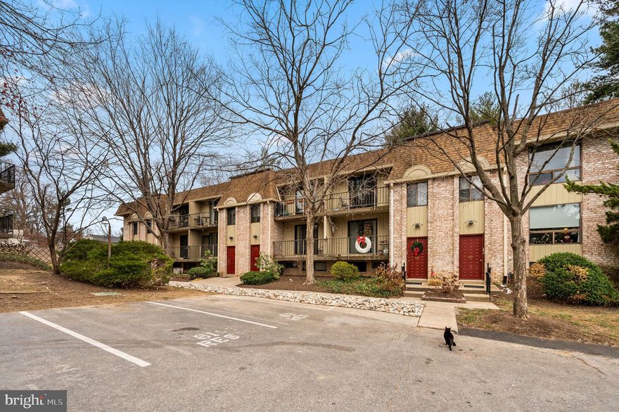 Rare updated 1st floor condo is the best of carefree living situated in desirable Nether Providence Township with award winning Wallingford Swarthmore Schools.  Set off of the main drive amongst mature trees and manicured landscaping, this location offers all of the convenience of condominium living with a more residential private feel. This is a truly turn key property with newer paint and brand new luxury plank vinyl floor throughout. The open floor plan features a living room & dining room room combined space with sliders to your private deck. This the perfect view to watch the snow that you don't have to shovel and in warmer months can be the perfect space to enjoy your morning coffee. The updated kitchen features a built in refrigerator, dishwasher, garbage disposal and  comfortable counter seating. The ample room and open space makes this a great place to entertain family & friends. The cute as a button hall bathroom has a brand new sink & vanity, new over the sink lighting, and a new medicine cabinet. This lovely condo also offers two nicely sized bedrooms with ample closet space and large windows. The bonus lower level is a great storage area that has been recently painted with your own private washer & dryer! This space can be finished and used so many ways to meet your needs. The updated electric panel is located in closet under the stair. The heater and AC have been updated at some point. The parking lot is private between two buildings and very convenient. This unit has a private designated space that is a short work to the condo itself. Trash, recycling & mail are all super close and very convenient. Don't wait to schedule your showing.