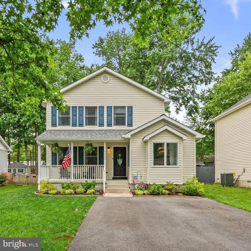 Welcome to 5630 Dartmouth Street, a beautifully maintained home nestled in one of Churchton’s sought-after water-oriented communities. This charming two-level residence offers 3 bedrooms, 2.5 bathrooms, and a wonderful blend of modern updates and coastal lifestyle amenities.
Recent improvements provide peace of mind, including a roof (2023), water heater (2024), HVAC system (2025), an encapsulated crawl space (2025), an updated composite deck (2025), and custom built-ins added in 2025. The hardwood floors were refinished prior to the current owners moving in, and the kitchen appliances were all replaced, creating a move-in-ready experience for the next owner.
Outside, enjoy a fully fenced backyard featuring a paver patio, storage shed, and plenty of space for entertaining, gardening, or relaxing. Seasonal water views can be enjoyed from the front porch and office window, adding to the home’s appeal.
Residents enjoy access to an array of community amenities, including parks, piers, a boat ramp, beach access, playgrounds, and common areas—perfect for embracing the Chesapeake Bay lifestyle.
Whether you’re looking for a year-round residence or a weekend retreat, this home offers the ideal combination of updates, outdoor living, and water-oriented community living.
Live where every day feels like a vacation, just moments from the water, community beach and boat ramp!