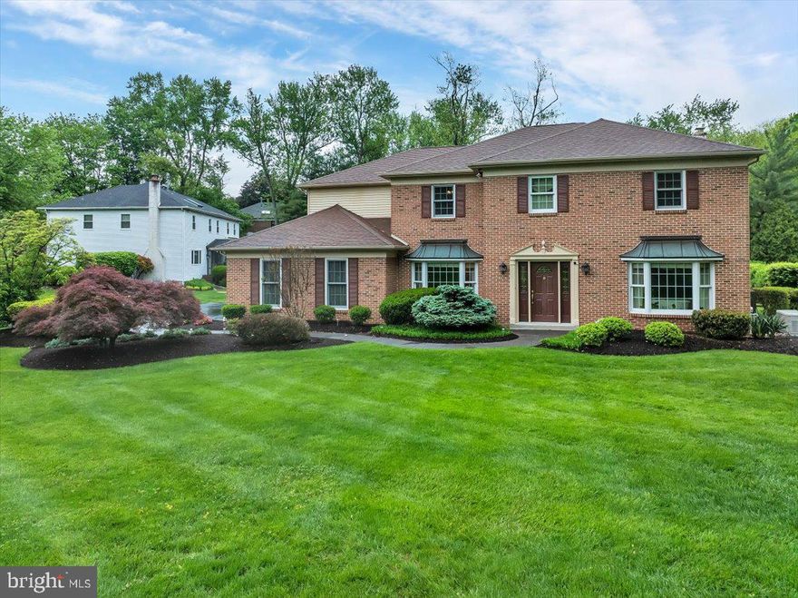 Welcome to one of the best neighborhoods in Lower Gwynedd! Rare opportunity to purchase in this home located in Wissahickon School District. Walkable to downtown Ambler and less than a mile to the R5 Septa station. 
With over 3,000+ square feet of living space this home has been meticulously maintained for the last 40 years by the current owners. The professionally landscaped grounds are highlighted by the large in-ground pool which provides the perfect space for entertaining.  
As you walk through the front door you are greeted by a large two-story foyer and staircase. The back of the home provides a spacious open floor plan that connects to the sunroom and overlooks the pool area. The dining room has more than enough space to host large dinner parties. The kitchen has a great center island and plenty of added storage.  Adjacent to the kitchen is the laundry room and garage with a recently installed Garage King epoxy floor. When the home was originally constructed, the garage was built with additional storage space that can accommodate pool equipment, yard tools, bikes, toys, and other supplies, all while still being able to park two cars inside. The entire back yard and pool area is fenced for safety and the mature trees provide shade and privacy. Upstairs you will find the oversized Primary Suite with sitting room and a spacious attached bathroom that features separate dual vanities, large shower, heated tile floor, two walk in closets and beautiful vaulted bathroom ceiling with skylight.  There are 3 additional bedrooms that share a hall bathroom. 
The finished basement has plenty of space and can serve as a kid's playroom, game room, second tv room, workout area, plus lots of additional storage in the unfinished area. Some major components of the home have already been updated for you!   Showings begin May 17th with the open house beginning at 10am.