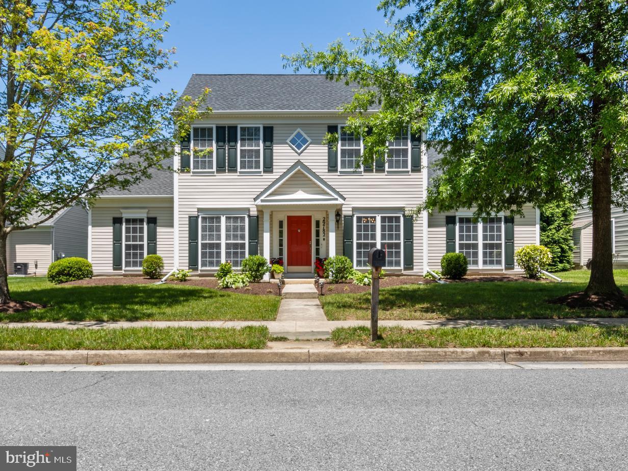 Welcome to this well-maintained 3-bedroom, 3-bath two story Wittman located in the 55+ back section of the Easton Club East community. The current owners have upgraded numerous aspects of the house including new roof, HVAC, water heater, appliances, fresh paint throughout, to name a few Thoughtfully designed for both comfort and functionality, this home offers a spacious first-floor primary suite complete with a walk-in closet, soaking tub, and walk-in shower as well as an additional first floor bedroom. At entry, you're greeted by a formal dining room and a dedicated office with French doors. The main living area features high ceilings and a bright, open layout, connecting the living room, sunroom, and kitchen. The kitchen offers a large island, stainless steel appliances, plenty of table space, and a built in coffee bar. Upstairs, the loft adds an additional living space and bedroom, as well as full bath. Outside, enjoy the large yard and a comfortable patio. Additional features include a 2-car garage and a concrete driveway for easy maintenance.