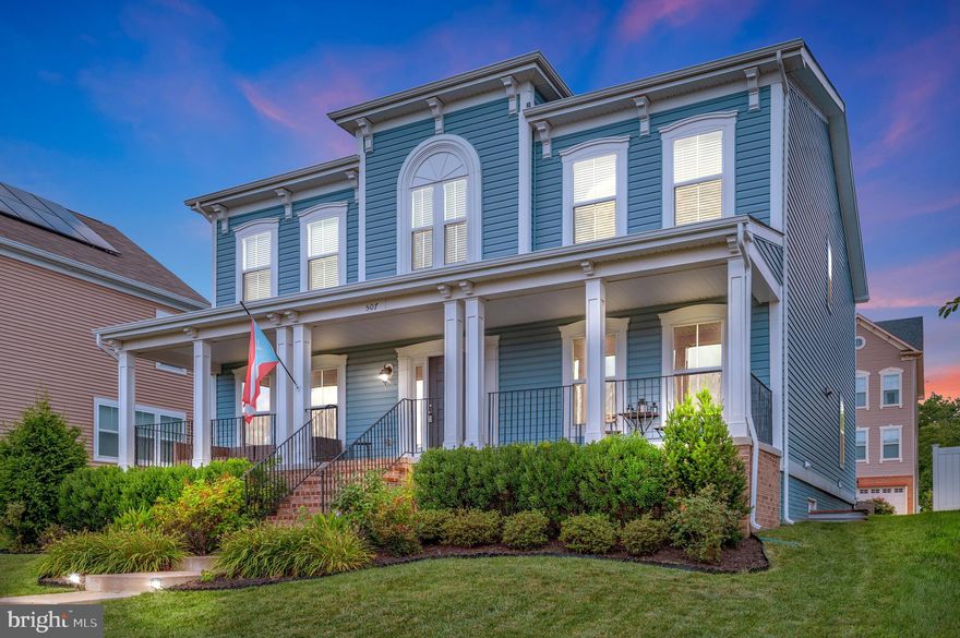 Welcome to 507 Embrey Mill Rd, located in the amenity filled neighborhood of EMBREY MILL. This stunning 5 bedroom 4.5 bath home welcomes you with its beautiful landscaping and covered front porch large enough for your outdoor furniture.  This home offers a spacious open floor plan full of lots of natural light.  When entering the home you are greeted with a large entry way,  a formal living room/office on your left and a formal dining room on your right.  You will pass by the powder room as you make your way through to the open concept kitchen and family room that has sliding glass doors leading outside to the patio. The beautiful kitchen features an oversized island with plenty of seating,  granite countertops, a custom backsplash,  stainless steel appliances with a gas cooktop, and recessed lighting! There is still plenty of space to add a table and chairs if you want.  Relax in the family room or enjoy a movie outside on the patio by the fire pit.   The main level offers gorgeous LVP flooring throughout.  The main level includes a door to the laundry/mud room which features a utility sink, a closet with built in cubbies, and a door leading out to the garage. Access to the upstairs level is provided by a gorgeous wooden staircase.  The upper level includes 4 bedrooms and 3 full bathrooms.   The large master bedroom has a grand ensuite that includes a soaker tub, shower, and double vanity complete with tile flooring.  As you walk into the master closet you will begin to think about how easily you can organize your clothes, shoes, and more in the customized cabinetry.  Next you'll find the spacious secondary bedroom with its own ensuite.  The other two spacious bedrooms share the full bath with double sinks in the hallway. The basement offers a finished family/bonus room, a large 5th bedroom, and another full bath. There is unfinished space currently being used as a home gym, but could easily be converted to a theatre room or another bedroom (NTC).  The lower level also offers plenty of storage space. The property includes an underground lawn sprinkler system that runs through an app, a washer, a dryer, an outdoor movie screen, and a freezer that all convey.  Don't forget the 2 car garage and concrete driveway.  Embrey Mill has a Bistro, two pools, picnic and lounge areas, a fitness center, fire pits, a dog park, trails, playgrounds, and so much more!   Don’t miss your opportunity to own this gorgeous home conveniently located close to I-95, shops, restaurants, Quantico, and Fort Belvoir.