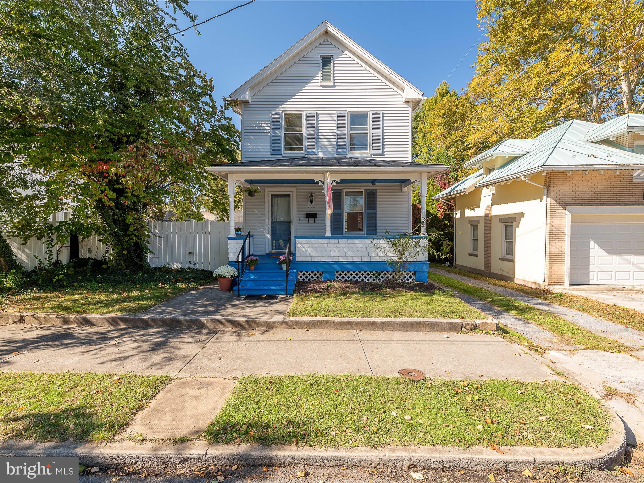 Reduced price! Sellers offering $2500.00 towards purchasers closing. Charming, well maintained colonial style home in downtown Martinsburg. One block off king street gives convenience to schools, park, I-81 or marc train access. Original hardwood floors throughout the home set this house with character. 3 large bedrooms upstairs with 1 full bath. 1/2 bath on main level is nice and open. Kitchen is nice size and plenty of space for table space or use adjoining room for more a formal dining room. Main level laundry is off kitchen that leads to deck/ private side yard and sidewalk to shed and oversized detached garage. Alley access beside of home leads to garage. This yard rear and side gives a lot of outdoor space for gatherings, pets & possible play areas. Schedule your visit today!