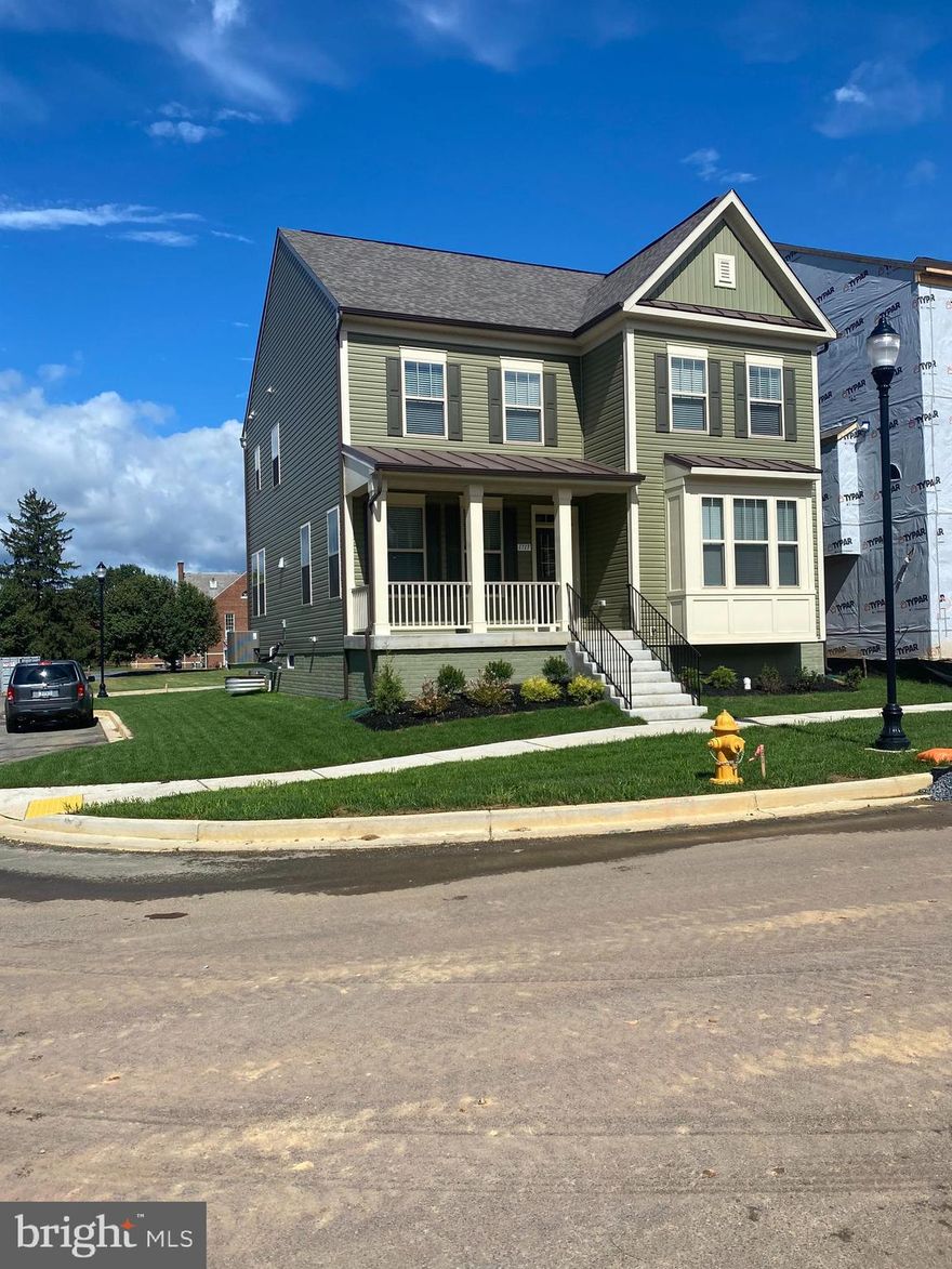 Welcome to this newly built (2022) 4-bedroom, 2.5-bath home situated on a fenced corner lot just one mile from downtown Frederick. Located in a charming neighborhood surrounded by miles of walking paths, local coffee shops, and restaurants, this home blends convenience with community charm.

Inside, enjoy luxurious upgrades throughout, including crown molding on the main level, luxury vinyl plank flooring throughout (no carpet), quartz countertops, and a modern, chic primary suite upstairs. Front porch and rear patio provide ideal outdoor living and entertaining spaces.

The unfinished basement offers excellent future potential with rough-ins for an additional bathroom and ample space for a home gym, entertainment area, or playroom. Conveniently located within two miles of grocery stores and shopping, and just  minutes to I-15 and I-70, this home delivers comfort, style, and accessibility in one exceptional package.