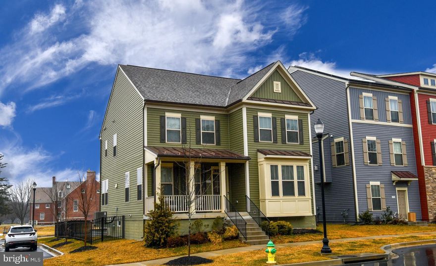 Welcome to this newly built (2022) 4-bedroom, 2.5-bath home situated on a fenced corner lot just one mile from downtown Frederick. Located in a charming neighborhood surrounded by miles of walking paths, local coffee shops, and restaurants, this home blends convenience with community charm.

Inside, enjoy luxurious upgrades throughout, including crown molding on the main level, luxury vinyl plank flooring throughout (no carpet), quartz countertops, gas cooking, a modern and chic primary suite upstairs. Front porch and rear patio provide ideal outdoor living and entertaining spaces.

The unfinished basement offers excellent future potential with rough-ins for an additional bathroom and ample space for a home gym, entertainment area, or playroom. Conveniently located within two miles of grocery stores and shopping, and just  minutes to I-15 and I-70, this home delivers comfort, style, and accessibility in one exceptional package.