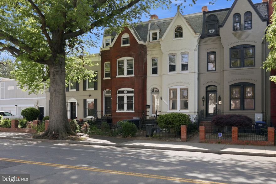 Exceptional 1906 historic Victorian rowhouse updated and renovated into two spacious bi-level 2 BR apartments. C of O for two units, separately metered and self-contained. The building contains 4 1/2 levels which includes a basement with storage space and laundry facilities. Large rooms with high ceilings can be found through most of the building along with wood floors, built-ins and skylights. Each apartment has 2 bedrooms and 1 1/2 baths, with light-filled living spaces. A deck and fenced yard are included with Apt #1. The second apartment is vacant and ideal for an owner who wants to live in the building plus have rental income from a rented unit. Well-appointed, updated kitchens include generous cabinetry, quality appliances and ample work and eating spaces. Updated baths feature clean contemporary styles. Each apartment is separately metered and includes central heat and air conditioning. Two shared laundry machines and extra storage space can be found in the basement.

Located in popular, highly walkable, bike-friendly and pet-friendly neighborhood near Logan Circle and just 2 blocks from the U Street Metro. Walk to coffee shops, trendy retail, parks, restaurants and shopping conveniences. This property exudes warmth, energy, sophistication and convenience in a prime Northwest Washington DC neighborhood.