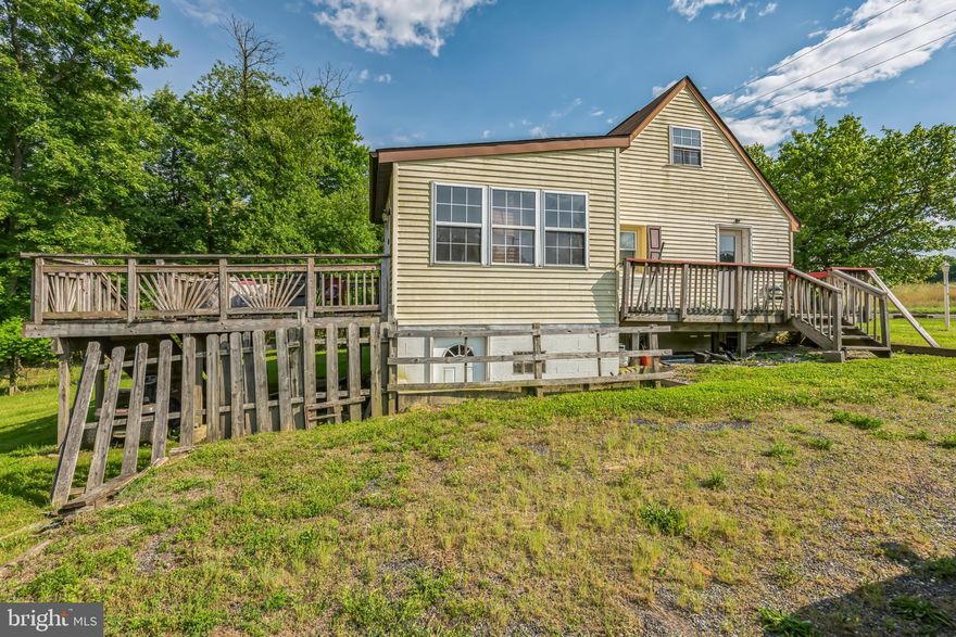 Welcome to this charming country home with 2 beds and 1 full bathroom. Nestled on a serene one-acre lot, this well-maintained home offers a quiet retreat and no HOA. Inside, the cozy living room features carpet flooring, a ceiling-mounted fan, large windows, and a skylight. The kitchen boasts tile flooring, stainless steel appliances, plenty of drawers and countertop space. Enjoy a main level bedroom and bath, perfect for easy living. The upper level includes spacious second bedroom. Roof updated four years ago for added peace of mind. Outside, enjoy a balcony overlooking a wide-open area perfect for gardening or hosting events. Don’t miss this chance to own a piece of country paradise. Schedule a viewing soon!