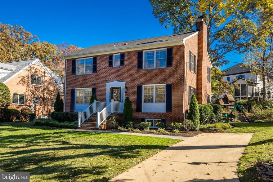 Finally, it’s the house you’ve been waiting for!! A renovated N Arlington center hall colonial with a beautiful .24 acre lot and on a cul-de-sac street with 4BR and 2BAs upstairs!! Classic curb-appeal in the front and an amazing & expansive outdoor living room in the back! The incredible 2019 addition includes a built-in grill and wood burning fireplace. Loads of charm, character and natural light with hardwoods throughout first and second levels; two closets and ensuite bath in primary suite. Designer details throughout. Renovations include all bathrooms, lower level (legal 5th bedroom easily added), front stoop, entire house is freshly painted and includes many new light fixtures. Charming rear garden with shed and beautiful hardscape and mature landscaping. Great location in McLean School Pyramid with Arlington County address, as the property sits on the county line. Just minutes to GW Parkway and Chain Bridge to DC.