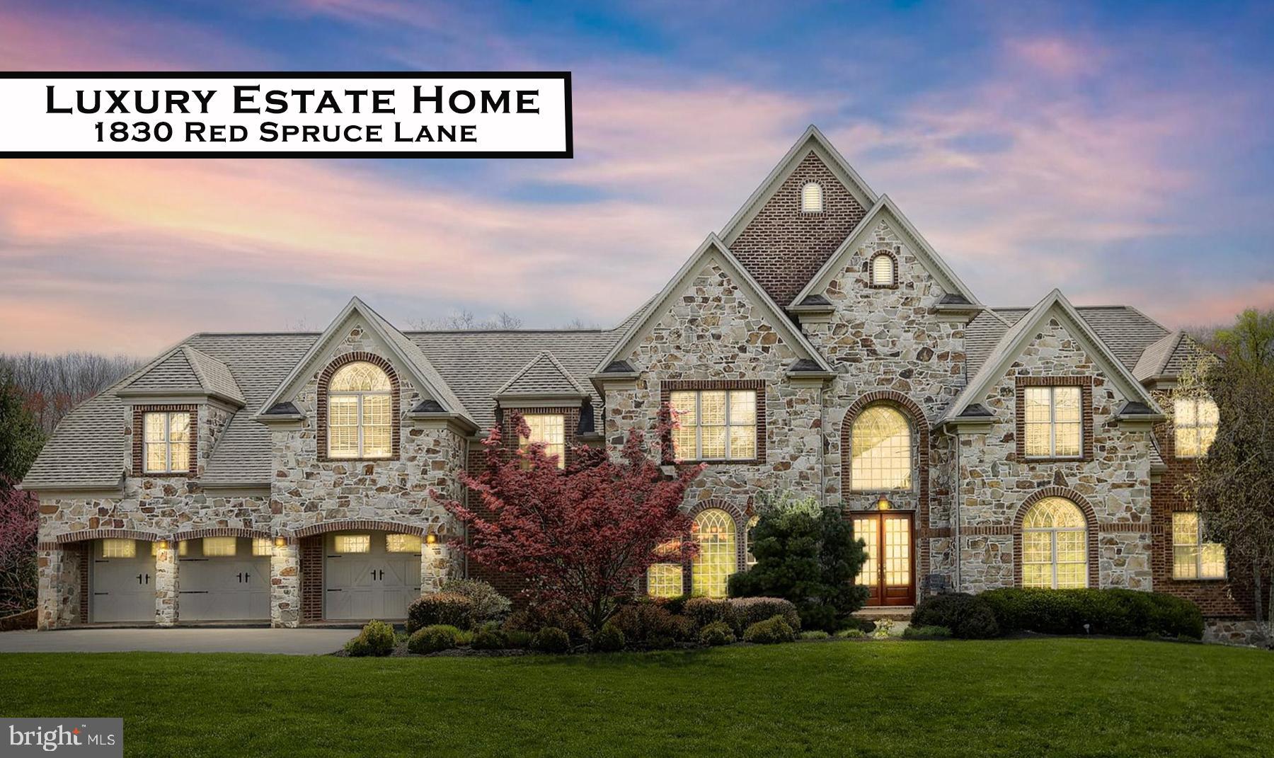 Breathtaking luxury estate home in Pinehurst! Exclusive handmade brick and natural stone (all 4 sides) Quality built by Tiday construction. This home features 6 BR and 5.5 baths. Includes 5,793 above grade sqft, PLUS 2,200 sqft in lower level, grand total of 7,993 sqft. Stunning two story foyer welcomes you in offering a memorable entrance. Exquisite style and attention to detail throughout the entire home. First floor features two story family room with breathtaking wall of windows, coffer ceiling, wood burning fireplace with gas insert, and built ins. Timeless spacious formal dining room with tray ceiling and wainscotting. Convenient first floor formal living room / office with french doors and built ins. Stately keeping room off kitchen with stone wood burning fireplace with gas insert. Gourmet chefs kitchen highlighting Thermador gas cooktop, SS appliances, wine fridge, center island, walk-in pantry, butler area, breakfast bar, granite, tile floor, tile backsplash, and eat in area. Eat in area provides access to rear elevated slate patio and custom iron railing and beautiful nature views. Dazzling natural light throughout. Main floor owners retreat features serene sitting area with outstanding views and tray ceiling, oversized walk in closet with custom organizers, beverage / coffee station with sink, beverage fridge, and granite countertop. Owners posh spa bath with Jacuzzi, tile floor, dual vanity, and walk in tile shower. A MUST SEE! Second floor with stunning, spacious bedrooms. Second floor primary bedroom suite with walk in shower, Jacuzzi, heated tile floor, and walk in shower. Relax in luxury! Enjoy bedroom suite #3 with dual entry, vaulted ceilings, and built ins. Bedroom #4 with convenient Jack & Jill bath attached to bedroom #5. Serene bedroom #5 with walk in closet and built ins. Plenty of storage, second floor walk in attic. EXPOSED FINISHED WALK OUT LOWER LEVEL with expansive rooms. Gather in the oversized game room completed with full custom wet bar from the West Shore Country Club, dishwasher, granite, wine closet, stacked stone gas fireplace, and access to rear yard. Convenient IN LAW SUITE highlighting private family room, bedroom, full bathroom with steam shower, and walk in closet. Dual HVAC with multiple zones. Admire the views from the rear slate patio and rear yard overlooking the scenic creek. Endless natural beauty awaits! Professionally landscaped. Hot tub remains. Attached front 3 car oversized garage PLUS ADDITIONAL 3 car lower garage. Total 6 garage parking spaces. ONE OF A KIND! 1.6 acres of paradise in your own backyard. Unbeatable location in beautiful community, Cumberland Valley School District, minutes from West Shore Hospital, shopping, entertainment, and more. Magnificent home, you will be swept away. Make your dreams a reality today!