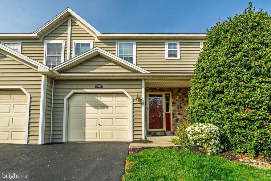 FINALLY- a unique opportunity to acquire a well maintained three-bedroom residence in the highly sought-after Village of Maplewood at Beacon Hill. This exceptional home features a beautifully finished basement, expanding the total finished living space to over 2,000 square feet, and offers a rare chance to enjoy maintenance-free living.

Upon approaching the property, you will be welcomed by a covered front porch, perfect for enjoying a peaceful morning or unwinding in the evening. The interior features a graceful foyer with hardwood floors, leading to a comfortable family room equipped with a gas fireplace, as well as an attractive kitchen and dining area. The kitchen boasts generous cabinet storage, a pantry, ample countertop space for culinary endeavors, and a distinctive custom-built center island with a bar area, and a new glass top stove. Elegant crown molding enhances the living and dining rooms, and a conveniently located half-bathroom is also featured on this level. The upper floor comprises three well-proportioned bedrooms and two full bathrooms. The expansive primary bedroom includes vaulted ceilings, a large walk-in closet, and a private en-suite bathroom. The additional second and third bedrooms, along with another full bathroom, offer adaptable space for family members, guests, or a home office. The substantial finished lower level provides an excellent area for entertaining or for use as a spacious home fitness center, offering versatility to suit various needs. A private rear patio provides a tranquil space for relaxation and observation of local wildlife. Furthermore, the HVAC system is less than one year old, new flooring throughout the 2nd floor and freshly painted bathrooms. For added convenience, the refrigerator, washer, and dryer will remain with the property.

Enjoy maintenance-free living, with HOA fees covering lawn care, snow removal, driveway sealing, and front door repainting. The location offers ideal proximity to local shops, restaurants, and convenient access to both York and Harrisburg, which are just a short drive away. This home offers a comprehensive array of desirable features and is ready for immediate occupancy. Considering the exceptional qualities of this property, I would like to encourage you to arrange a personal tour at your earliest convenience.  An offer has been received. Seller requests any/all offers to be received by 7PM 5/4/25.