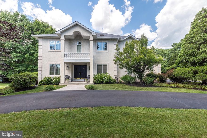 This stunning home checks all the boxes and welcomes you with elegance and charm at every turn. As you step through the front door, you're greeted by a grand foyer boasting hardwood floors, a skylight, crown molding, and wainscoting.  Double doors lead you into a first-floor office, offering a quiet retreat for work or relaxation, enhanced by the warmth of hardwood floors. The living room and dining room seamlessly flow into one another, allowing for effortless hosting and extending the holiday table.  But the heart of this home lies within its kitchen—a true culinary masterpiece that's sure to impress even the most discerning chef. Featuring a gorgeous addition with a vaulted ceiling, a sprawling island, this culinary haven boasts high-end cabinets and appliances, including a Sub-Zero refrigerator, double Miele wall ovens with warming tray, Thermador cooktop, double sink, second prep sink in the island, new Miele dishwasher and Gaggenau steamer. With every detail carefully considered, from the easy-close drawers to the built-in lighted curio cabinet, this kitchen is both functional and stylish. The sprawling granite counter with island seating provides ample space for meal prep and casual dining, while a sliding door leads out to the patio, perfect for al fresco dining. The kitchen opens to the two-story family room, complete with a gas fireplace with mantle and French doors that lead out to your own private backyard oasis, ideal for a staycation retreat. Completing the first floor is an updated powder room (2022), featuring hardwood floors, a granite top,  a new toilet, and convenient laundry room.  Also included is a central vac system.  Ascend to the second floor and the master suite awaits, featuring a ceiling fan and crown molding and boasting a completely renovated master bath (2021). Pamper yourself in the large travertine walk-in shower with designer tiled floor and lighting, heated floor, double vanities with a quartz counter, and a luxurious freestanding tub for soaking. Three additional bedrooms offer versatility and comfort, with the option to easily reconfigure the layout to suit your needs. The hall bath was updated (2022) with new cabinets, double vanities, new floor, and new toilet. Adding to the charm, the second-floor hallway features classic wainscoting, enhancing the overall appeal of the home. Descend to the finished basement, designed for entertainment and relaxation. This expansive area boasts a dedicated exercise room for your daily workouts, an activity center perfect for homework, hobbies and games, and a seating area ideal for movie nights or cozy gatherings. You'll also find a large desk and credenza, creating a perfect workspace. The basement features a convenient half bath and a storage room with shelving, ensuring ample space for all your needs. Recent updates include a new ejector pump (2023), new basement windows and Bilco stairs (12/23), a new ceiling with LED lighting, and a new sump pump (2024). With its blend of functionality and modern touches, the basement is a true extension of the home's inviting atmosphere.  Outside, the spectacular backyard is an oasis unto itself, featuring meticulously landscaped grounds and a heated Sylvan pool with raised spa with new travertine coping and tiles (2021). The renovated EP Henry patio (2024) provides the perfect setting for outdoor gatherings or quiet moments of relaxation. Additional upgrades include a 30-year roof (2019), new gutters (2024), a new attic fan, outdoor lighting, newer garage doors, pull-down stairs to a fully floored attic offering full house storage,  Located in the top rated Upper Dublin School District with its two newly built and state of the art schools - Upper Dublin High School and Sandy Run Middle School. Situated within close proximity to shopping, restaurants, the Promenade, Life Time Fitness, train stations and major arteries. **The Square Footage in tax records is incorrect and does not include the kitchen addition