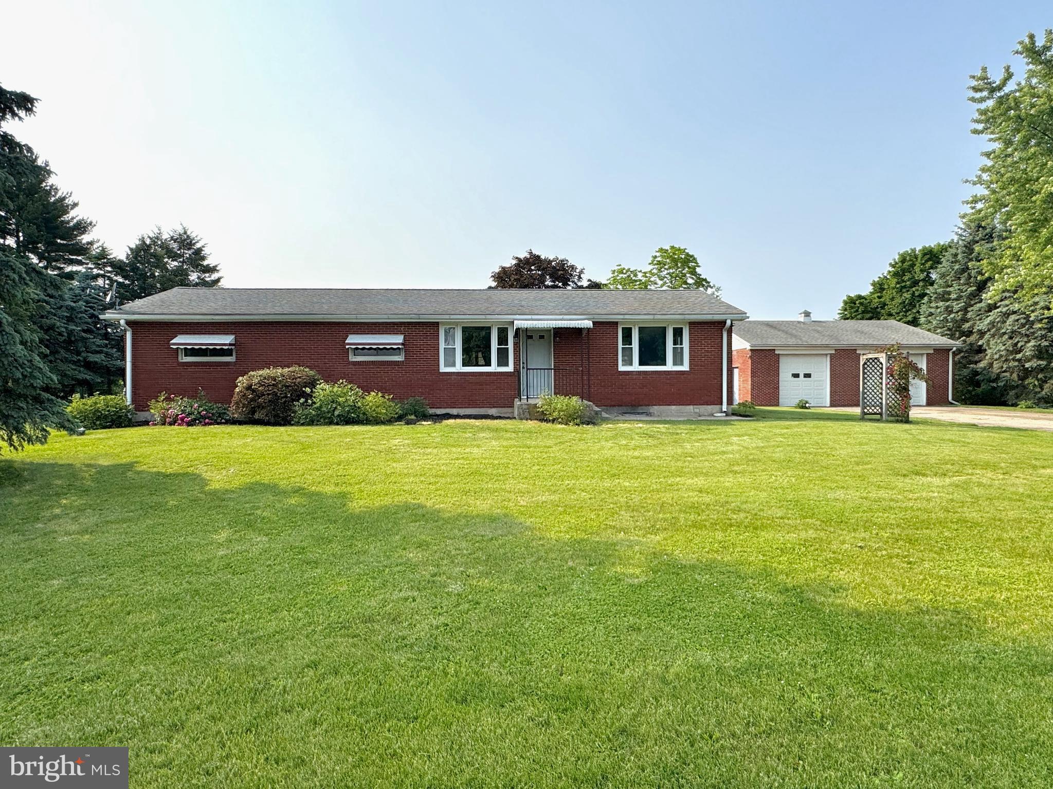 PUBLIC AUCTION to be held ON-SITE - Wednesday JUNE 25TH at 5pm! Great opportunity for a well-built home on a beautiful, country lot! The main level features a Dining Room, Living Room, Family Room, Kitchen, Sun Room, 2 Bedrooms and the home's Full Bath. The larger bedroom was divided previously and could easily be split again if desired. The lower level has the 3rd Bedroom, a half bath and a Rec Room for more finished space! There is also a storage room with the mechanicals and access into the back yard. Outside, you will see amazing views across the 1 acre lot as well as the detached. 2 car, oversized garage and large driveway for PLENTY of parking! Kleinfelter's Auction Terms - 10% Down Day of Sale. Buyer to pay for the Deed Prep, Both Sides of Transfer Tax and a 10% Buyers Premium. Being Sold AS-IS. Please call to schedule your showing today!
