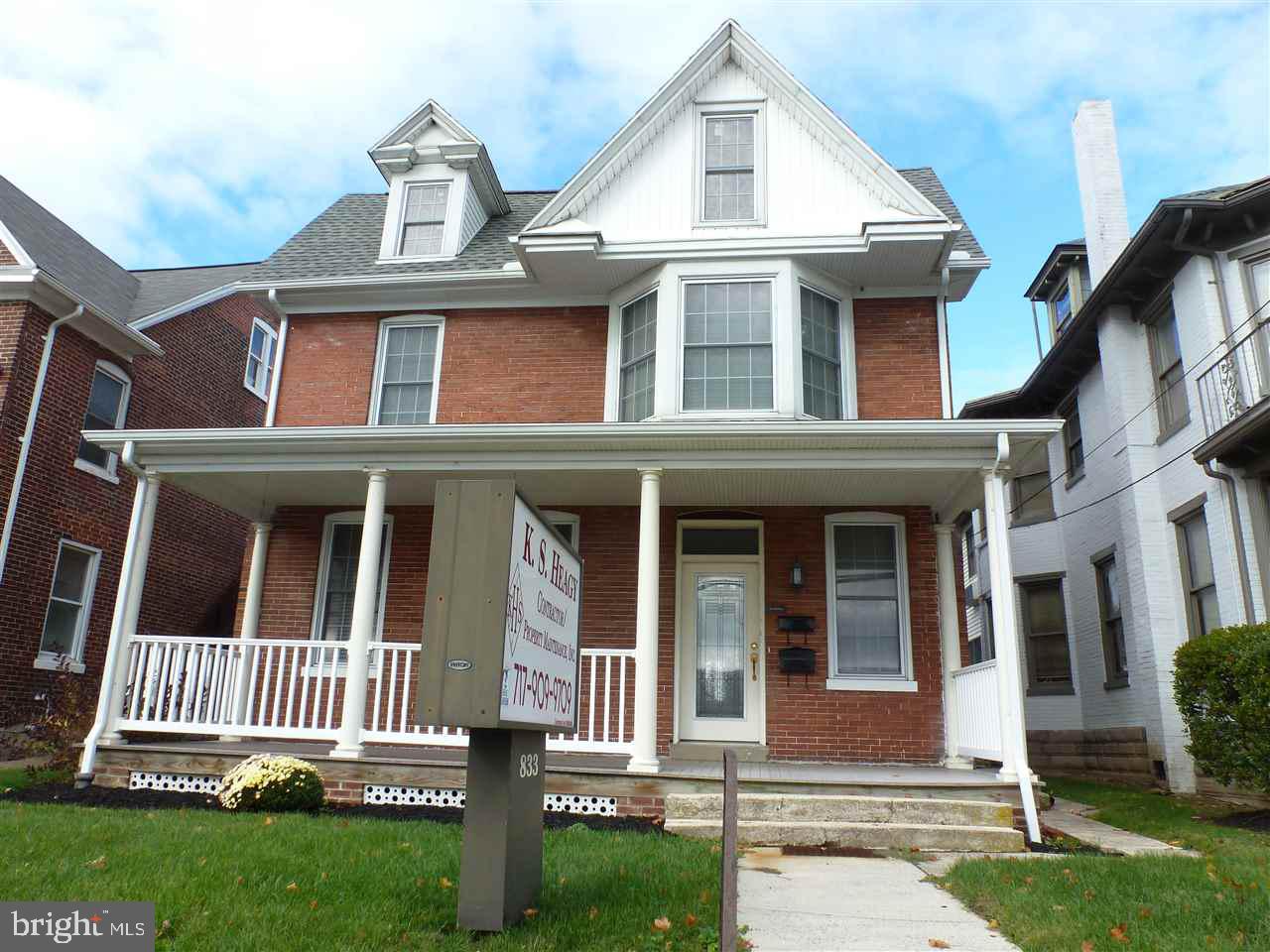 $850/month. 1 months rent as security deposit. 900 sq/ft, 2 bedrooms, 1 bath located on the 2nd floor of building, off street parking spaces, covered back deck, in-apartment laundry included. Tenant pays gas and electric. Kitchen has range, dishwasher, refrigerator, gas heat, and central air! Additional storage in attic. Must have good credit. No pets. No smoking.