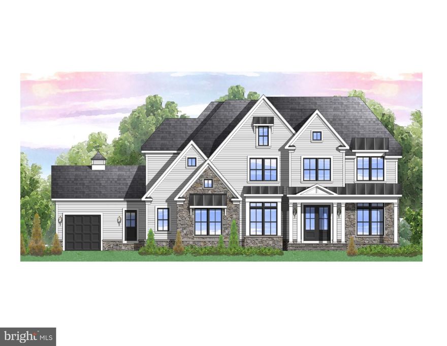 Summer delivery! Construction is underway on this NEW home. Spectacular transitional HardiePlank exterior with stone water table & front porch, mahogany double front doors, and BLACK WINDOWS - in a prime Hamilton location in new Ivandale Farm community.

Great Huntwick Place with Farmhouse Kitchen floor plan with added 4' kitchen nook extension, 4' family room extension, 13' x 21' rear club room with beamed ceiling, and hardwoods through most of first floor,  oak staircase, and second floor hall.  Farmhouse kitchen has upgrade 5 cabinets, 12' kitchen island, stainless steel farm sink, KitchenAid appliances, quartz countertops, and charming beamed ceiling.

18' x 25' family room has a coffered ceiling and 42" propane fireplace with custom built-in details. 

The second floor has a deluxe laundry room with cabinetry, granite countertops, and sink - as well as spacious bedrooms, all with en suite baths, and large walk-in closets. The primary suite has a vaulted ceiling, triple windows, two oversized walk-in closets, and spa bath with freestanding tub, dual vanities, and frameless glass shower. 

Craftsman trim package and doors throughout the home, mudroom with organization center and home office. Separate 2-car and 1-car attached garages and walkout unfinished basement. 

Off-site model at Hunt Ridge Preserve in Purcellville open daily.
Stone will not cover front elevation as shown in the rendering. Window interiors will be white. HOA dues are an estimate.