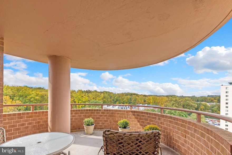 Be prepared to fall in LOVE! Rarely available end-unit condo featuring a HUGE curved private balcony with expansive views! Feel like you’re on vacation every day when you come home to this move-in ready condo and enjoy the resort-like amenities of Grosvenor Park. 

Largest unit in the building at 1386 sq ft and has TONS of natural light with abundant windows in every room.  Open floor plan perfect for entertaining.  Gourmet kitchen offers Granite Countertops, Stainless Steel appliances, and Maple Cabinets with ShelfGenie pull-outs! Gleaming Hardwood floors throughout. Two large bedrooms with ensuite bathrooms and walk-in closets complete with custom storage solutions! Washer and Dryer in unit. Brand new HVAC system. One garage parking spot and separately deeded extra storage unit conveys! 

This community has it all! 24-hour Concierge and package service, Swimming Pool, BBQ/Picnic Area, Fitness Center, Theatre Room, Party Room, Sauna, Tot Lot, Tennis Courts, and Running/Walking Trails. Pet friendly community with a dog park. Community Grocery Store. All nestled in the lush, landscaped community of Grosvenor Park!

You can be anywhere you want to be in no time! Conveniently located by Grosvenor-Strathmore Metro Station (red line), 270, 495, 355(Rockville Pike/Wisconsin Ave), 200(ICC), with easy access to NIH, Walter Reed, downtown Bethesda, DC, Rockville, Silver Spring, Tysons Corner, and Arlington. A commuters dream! Enjoy Shopping, Dining, or being Entertained nearby at Whole Foods, Westfields Montgomery Mall, Old Georgetown Square Shopping Center, Wildwood Shopping Center, Pike & Rose, and Strathmore Music Center…just to name a few. 

Welcome HOME!