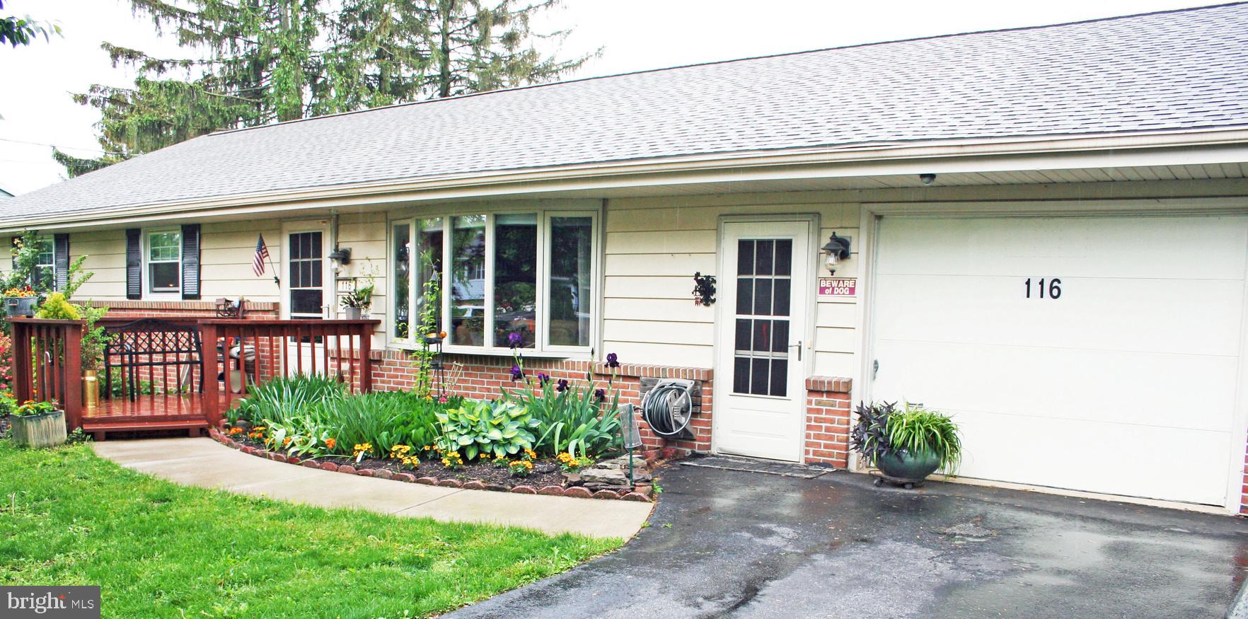 Upcoming Auction September 4th 2025 at 6pm.
Brick & Aluminum Ranch style home with Five Bedrooms & two full bathrooms & one half bathroom. along with an attached one car garage all this on a 0.47-Acre Lot.
MAIN LEVEL:
Living Room (13' x 19') - Bay Window, Ceiling Fan, Painted Walls, Luxury Vinyl/Plank Floor, Guest Closet (2' x 5')
Dining Room (10' x 13'9") - Painted Walls, Wood Floor, Pantry (2' x 3'), Sliding Door Access To Rear Wooden Deck
Kitchen (10' 6" x 10'9") Built-In Twenty-Seven (27) Handle Cabinets, Corian Countertop, Tile Back Splash, Whirlpool Stainless Side-By-Side Refrigerator, LG Stainless Flattop Stove/Oven, Bosch Stainless Built-In Dishwasher, Wainscoting w/ Chair Rail, Painted Walls, Vinyl Floor
Hallway (3'2" x 23'2") - Painted Walls, Wood Floor, Hall Closet (2' x 2'6")
Bedroom #1 (10'6" x 16') - Painted Walls & Ceiling, Wall To Wall Carpet, Double Sliding Door Closet (2' x 8')
Bedroom #2 (11'10" x 14') - Painted Walls and Ceiling, Wall To Wall Carpet, Closet (2' x 8'6")
Bedroom #3 (11'6" x 13'9") - Painted Walls and Ceiling, Wall To Wall Carpet, Closet (2' x 5')
Bathroom (7'10" x 10'9") Double Sink Vanity, Built-In Cabinetry, Tub/Shower, Toilet, Painted & Wallpaper Walls, Closet (2' x5')
FINISHED BASEMENT:
Finished Common Area (12'7 x 18'9") - Drop Ceiling, Recessed Lights, Painted, Wallpaper, Wall to Wall Carpet (New 3-Yrs.)
Kitchenette/Convenience Area (4'3" x 8'6") - Corian Top Receptacles, Pine Board
Bedroom #4 (9'6" x 13'7") - Drop Ceiling, Painted Walls and Ceiling, Wall To Wall Carpet
Bedroom #5 (12'6" x 16'5") - Two (2) Double Door Cabinets, Recessed Lights, Drop Ceiling, Pine Board & Wallpaper, Wall To Wall Carpet
Bathroom (7'6" x 10'4") - Vanity & Mirror, Tile Shower, Recessed Lighting, Santi-Flow Toilet w/ Connections To Sink & Shower, Heated Towel Rack, Tiled Heated Floor On Thermostat, Painted Ceiling, Pine Board
Office/Storage Area (11'6" x 13'6")
Storage/Utility Area (14' x 17') - Painted Walls
Storage Area (6'8" x 28') - Painted Walls & Floor
FINISHED OVERSIZED ONE (1) CAR GARAGE (15'6" x 18'6"):
Electric Door Opener, Additional Service Panel, Finished Counter Tops, Knotty Pine, Painted Walls
Finished Half Bath (8' x 8'6") - Vanity, Built-In Cabinet, Toilet, Washer and Dryer Hook-Up, Whirlpool Washer & Dryer, Heated Towel Rack, Pine Board, Heated Tile Floor
Storage Area (5'3" x 6'7") - Built-In Shelves, Pine Board & Painted Walls.
Hardwood Floors Throughout Recently Updated
All Bedrooms w/ Radiant Heat & Individual Thermostats
Two (2) Electrical 200 Amp Panels, Entire House Surge Protected
Amana Central Air & Heat Pump (3-Yrs. Old - Serviced By Haller)
Well Water w/ Pressurized Water System - Replaced Water Pump
Wellxtrol Water Filter (Installed 2014)
AO Smith Signature Select Electric Water Heater (Installed 2019)
Septic System
All Plumbing Done By Earl Musser
Window Replacement Throughout Recently Updated
Dimensional Asphalt Shingles House & Shed Roof (3-Yrs. Old)
Soffit, Cornice & Aluminum Siding
Front Wood Deck (7'6" x 10'6")
Uncovered Wood Deck (12'6" x 20'10")
Covered Rear Wood Deck (13'6" x 20'6")
Raised Beds For Potatoes, Herbs, Fruits & Vegetables, Extensive Amount Of Trees, Shrubs, Flowers, Plants w/ Walking Path
Fenced In Rear Yard w/ Double Entrance & Vehicle Access
Outdoor Wooden Storage Shed w/ Electric (10' x 16')
Enclosed Mowrer Shed (9' x 20')