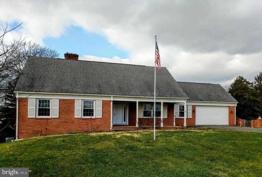 WOW! 1st floor HUGE master bdrm with full bathrm. and walk-in closet.Stunning hardwood floors thruout. Inground Pool, fully finished basement with wet bar and tons of storage space. Bonus Rm. on 2nd level, 3 full bathrms. plus 1/2 bathrm. on main level Walk-in closets galore. Extra BIG cedar lined closet, eat-in kitchen, security system and steps to Charles Town Middle School. Don't miss this one!