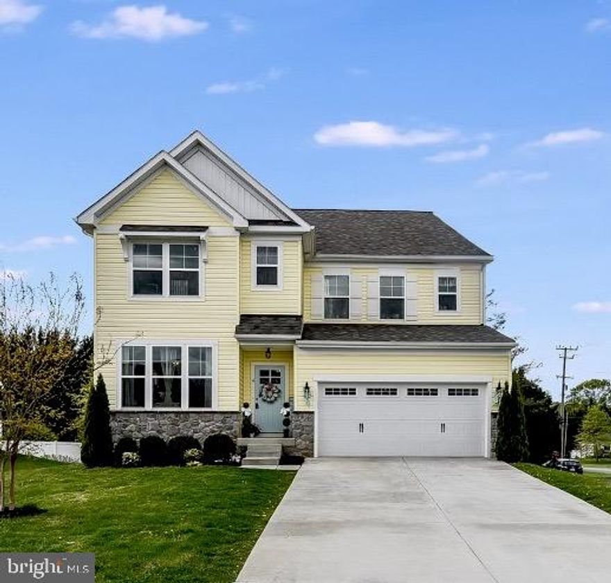 Now Offered at $725,000 Exceptional Opportunity!
 Beautiful 4-bedroom, 4.5-bath home in the desirable Hamilton Reserve community, in the heart of Fallston offering over 3,600 sq ft of finished living space.

As you enter the foyer, you’re greeted by abundant natural light and wide‑plank flooring. The main level includes an office, formal dining room, and a spacious family room. The gourmet kitchen features quartz countertops, stainless steel appliances, a massive island, generous workspace, a huge walk‑in pantry, and easy access to the 2‑car garage. with overhead storage, half bath and drop zone complete this level.

Upstairs, the luxurious primary suite offers a massive walk‑in closet and spa‑like bath with dual vanities, quartz counters, and an oversized walk‑in shower with natural light. Three additional bedrooms, two full baths, and an upstairs laundry room add comfort and convenience.

The finished lower level includes a full bath and large walk‑in closet—ideal for a fifth bedroom, guest suite, or recreation space.

If you're looking for low maintenance this outdoor living shines with a large Trex deck overlooking the backyard, perfect for relaxing or entertaining. Convenient to shopping, dining, commuter routes, and all that Fallston offers. Don’t miss this gem!