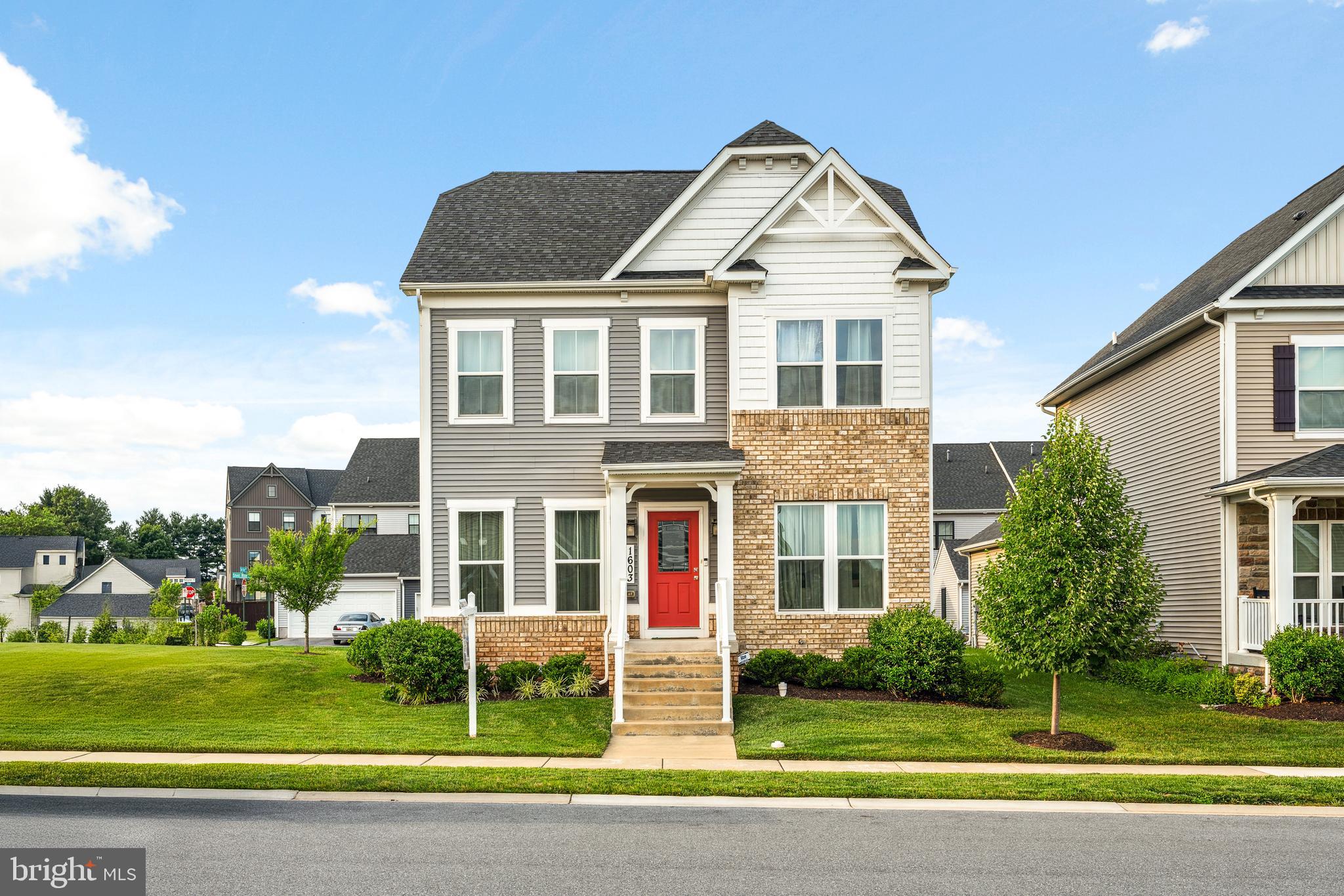 WELCOME TO WOW. This is not just a house—this is the one. Nestled in the prestigious and highly sought-after Kellerton community, this spectacular home is where size, luxury, and style meet in perfect harmony. From the moment you pull up to the curb, you know something's different. The curb appeal? Spot on. But once you step through that front door—everything changes. Natural light pours through every room, highlighting a fresh neutral palette, soaring ceilings, and an open layout designed for living large and entertaining even larger. The main level stuns with wide-plank luxury vinyl flooring (yes, it’s as durable as it is beautiful), hardwood stairs, and an expansive entryway that flows seamlessly into a versatile front room—perfect as a home office, formal dining space, or cozy den. Custom dark green wainscoting and oversized windows bring depth, character, and style. Now let’s talk kitchen: this one is gourmet status. Upgraded appliances, oversized cabinetry, sleek finishes—this is where function meets elegance. Hosting? The open dining and living spaces make it effortless. And just outside? A hardscape patio oasis—ready for BBQs, firepits, and summer soirées. A two-car attached garage and a designer half-bath round out the main level. Upstairs, the primary suite is the true showstopper. It’s massive, bright, and refined, featuring a coffered ceiling and spa-inspired ensuite with a tiled walk-in shower, granite double vanity, private water closet, and a walk-in closet you’ll actually want to show off. Two more large bedrooms (one with its own walk-in!), another full bath, and a second-level laundry room complete the floor—because convenience matters. And then… the basement. Fully finished. Fully fabulous. Think: huge media room, gym space, bonus room, egress window, and a third full bathroom with tiled walls and a tub/shower combo. Utility room included, of course. This home is rare, it’s refined, and it's in one of the most exclusive neighborhoods around. Opportunities like this don’t come often in Kellerton—and when they do, they go fast. Schedule your showing now—before someone else calls this beauty home.