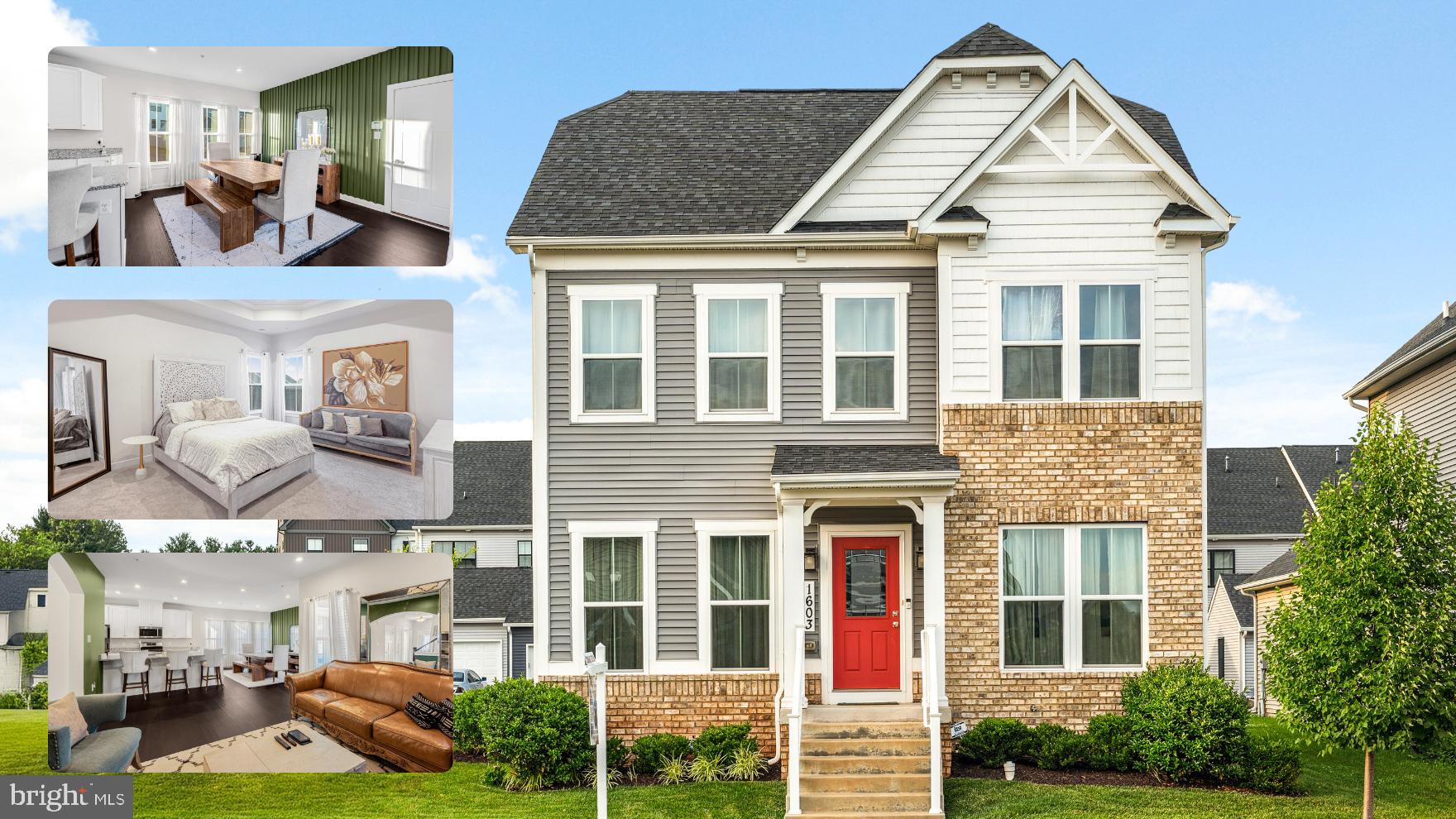 WELCOME TO WOW. This is not just a house—this is the one. Nestled in the prestigious and highly sought-after Kellerton community, this spectacular home is where size, luxury, and style meet in perfect harmony. From the moment you pull up to the curb, you know something's different. The curb appeal? Spot on. But once you step through that front door—everything changes. Natural light pours through every room, highlighting a fresh neutral palette, soaring ceilings, and an open layout designed for living large and entertaining even larger. The main level stuns with wide-plank luxury vinyl flooring (yes, it’s as durable as it is beautiful), hardwood stairs, and an expansive entryway that flows seamlessly into a versatile front room—perfect as a home office, formal dining space, or cozy den. Custom dark green wainscoting and oversized windows bring depth, character, and style. Now let’s talk kitchen: this one is gourmet status. Upgraded appliances, oversized cabinetry, sleek finishes—this is where function meets elegance. Hosting? The open dining and living spaces make it effortless. And just outside? A hardscape patio oasis—ready for BBQs, firepits, and summer soirées. A two-car attached garage and a designer half-bath round out the main level. Upstairs, the primary suite is the true showstopper. It’s massive, bright, and refined, featuring a coffered ceiling and spa-inspired ensuite with a tiled walk-in shower, granite double vanity, private water closet, and a walk-in closet you’ll actually want to show off. Two more large bedrooms (one with its own walk-in!), another full bath, and a second-level laundry room complete the floor—because convenience matters. And then… the basement. Fully finished. Fully fabulous. Think: huge media room, gym space, bonus room, egress window, and a third full bathroom with tiled walls and a tub/shower combo. Utility room included, of course. This home is rare, it’s refined, and it's in one of the most exclusive neighborhoods around. Opportunities like this don’t come often in Kellerton—and when they do, they go fast. Schedule your showing now—before someone else calls this beauty home.