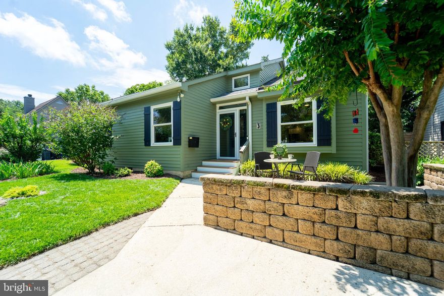 Welcome to 3 Constitution Square in the desirable Murray Hill/Spa West neighborhood of Annapolis. This charming, updated 3 bedroom, 2  bath home features an open floor plan with America cherry hardwood floors. The stunning  kitchen with LG appliances is the place to create an amazing meal.  Custom wood cabinets, marble countertops,  LG appliances- including a magnetic induction stove and an under sink 3 stage water filter are just a few of  the thoughtful additions  you will find in this kitchen designed for the home chef.  A family room off of the kitchen  opens to a deck and the backyard.
Retreat to the primary suite with a perfectly appointed bathroom with glass stall shower. Bedroom 2 and 3 have access to the hall bathroom with deep soaking tub. 
The lower level offers a versatile den/office or second family room, a recreation room and large utility space.
Step outside to the beautifully landscaped, fenced backyard. Enjoy a summer  BBQ or gardening in the raised beds.  Just moments from Amos Garret Park, catch the water taxi to downtown or launch your kayak for a paddle.  This home offers easy access to Annapolis shops, restaurants and waterfront attractions- combining comfort, style and location in one perfect package.
Other features of this home include:
* Generac whole house generator * BGE Home Performance Energy Star gold award, * basement waterproofing  * fully encapsulated attic * 10'x12' insulated shed