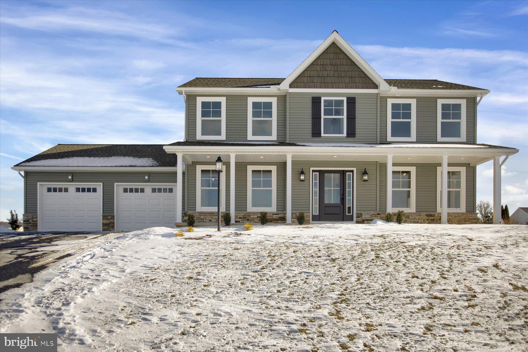 This beautiful two-story Richmond home is coming soon to our Springfield Community.
This 2,228 square foot, 4 bedroom, 2 ½ bathroom home with an attached 2-car garage consists of the superior material and structural standards Fine Line Homes offers in all newly built homes as well as aesthetic upgrades.
Features/Upgrades Include:
Covered front porch.
Tile shower in the primary bathroom.
Extended Kitchen island with granite countertop.
Stone accent on exterior.
LVP flooring in dining room.
14 x 14 rear patio.