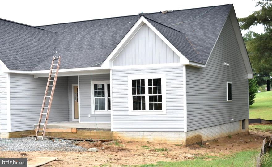 New Construction on .48 acres!!!  This ranch style home offers an open floor plan, 3 bedrooms, 2 baths,  pantry, gas fire place in the family room, 9 ft. ceilings, master walk-in closet, mud room, 2 car garage and covered front porch.  Still time to make selections! This home is the Overwood Model.
