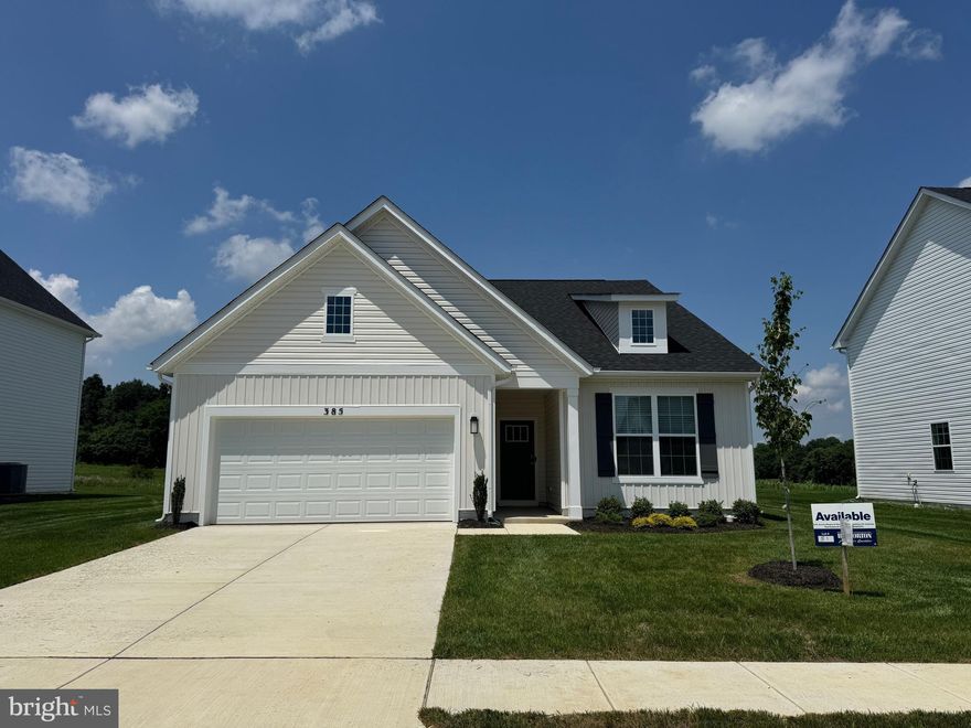 Move in Ready! Discover D.R. Horton’s stunning new Bristol floorplan! This modern ranch-style home offers effortless main-level living. Upstairs, enjoy a versatile loft space with an additional bedroom and full bath. The home features 4 bedrooms, 3 full baths, and a spacious 2-car garage. The gourmet kitchen boasts stainless steel appliances, including a 25 cu ft side-by-side refrigerator with in-door water/ice, multi-cycle dishwasher, disposal, electric range, and microwave. It’s complete with Aristokraft cabinetry, quartz countertops, LED task lighting, and a large center island with a sink—perfect for entertaining. Embrace the future with America’s Smart Home Technology: a Qolsys IQ HD touchscreen with camera, Wi-Fi video doorbell, Echo Dot with Alexa, Z-Wave programmable thermostat, smart light switches, keyless entry front door lock with deadbolt, and a Wi-Fi-enabled garage door opener. Pre-wired for flat screens with cat-6 outlets in the primary bedroom and living area. Luxury touches include LVP flooring throughout the main level, stylish two-panel interior doors with brushed nickel hardware, plush wall-to-wall carpeting in bedrooms, and ceiling fan pre-wires. Ready to fall in love? Contact us today to schedule your private tour!