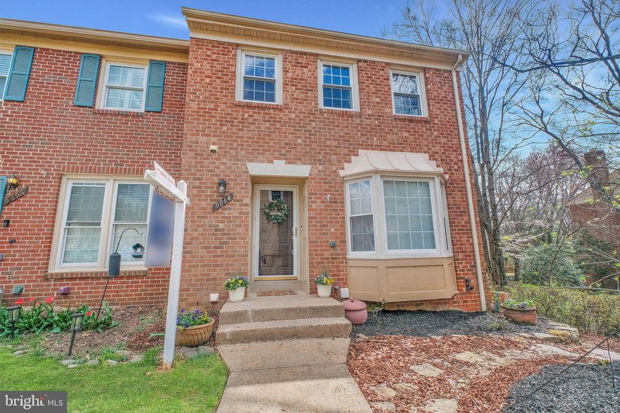 Welcome to 9864 High Water Ct, a beautifully maintained end-unit townhouse in the sought-after Lakepointe community! This spacious 3 bedroom, 3.5 bath home offers over 2,000 square feet of living space and has been thoughtfully updated. Recent improvements include a brand new roof (2024), carpet replacement on the second floor and basement (2024), a stunning master bath renovation, full interior repaint, and updated landscaping with refreshed retaining and stone walls (2023). The main level bathroom and laundry room were also renovated in 2022. Additionally, the downstairs family room and bathroom were updated in 2021, reflecting the owners' commitment to upkeep and style. The home features beautiful wood flooring on the main level, a fully finished walkout basement, a pull-down attic with built-in storage, and a private outdoor space for relaxation. As an end-unit, this home offers extra privacy and abundant natural light. Ideally located in the heart of Burke, VA, this property offers a perfect blend of suburban comfort and urban convenience. Residents enjoy easy access to shopping and dining at the Burke Centre Shopping Center, as well as nearby parks like Burke Lake Park and Lake Royal, which feature hiking and biking trails, fishing, and picnic areas. Commuting is convenient with quick access to major routes including Fairfax County Parkway, Route 123, Braddock Road, I-495, I-395, and I-95. Plus, the nearby VRE and Metro stations provide additional commuting options. Parking is convenient with two designated spots, including one assigned space. The Lakepointe community also features amenities such as a community pool and recreational areas. Don’t miss this opportunity—schedule your visit today!