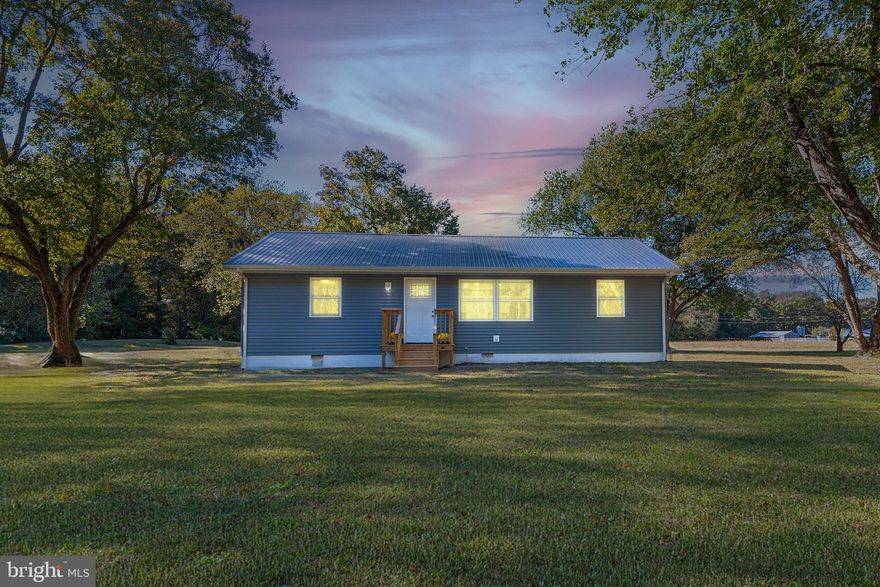 LOOKING FOR NEW CONSTRUCTION WITHOUT THE PRICE TAG? THIS IS THE ONE!

This beautifully renovated 3-bedroom, 2-bath ranch-style home is truly move-in ready and perfectly located between Salisbury and Ocean City!

Step inside and fall in love with the spacious open-concept design featuring a bright living room and a stunning kitchen with white cabinetry, stainless steel appliances, and brand-new flooring throughout. The home shines with recessed lighting, ceiling fans, and fresh neutral paint—creating a clean, modern feel in every room.

The primary bedroom offers a private bath, while a second full bath in the hall provides convenience for guests. Enjoy peace of mind with a tankless hot water heater and the efficiency of all-new finishes.

Set on a private, level 1-acre lot, this home also includes a 16x24 shed/garage—perfect for storage, hobbies, or outdoor equipment.

Don’t miss this rare opportunity to own a completely renovated home in a prime Eastern Shore location, offering easy access to beaches, shopping, dining, and entertainment.

Make your appointment today—this one won’t last long!