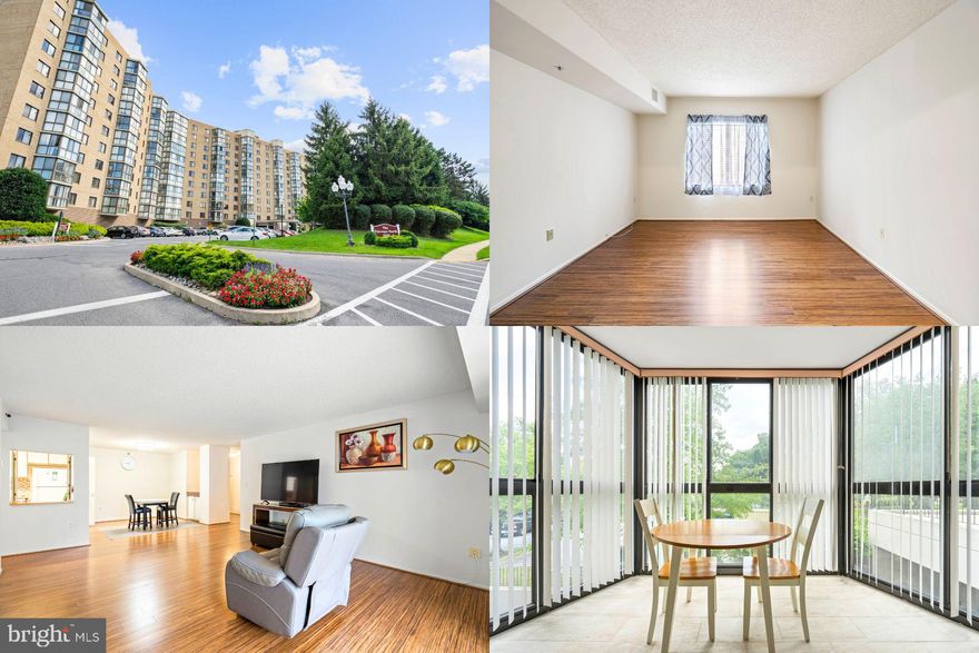 Situated within the Fairways North at Leisure World, a secure and vibrant 55+ gated adult community, resides this highly sought-after G model residence. This thoughtfully designed unit features two generously proportioned bedrooms on opposing sides, each boasting its own private bathroom. Notably, one of the bedrooms even incorporates a convenient in-room washer and dryer. The expansive living room effortlessly flows into a glass-enclosed sunroom, creating a seamless indoor-outdoor connection. The kitchen, complete with a comfortable table space, stands adjacent to a separate dining room, perfect for enjoying meals with ease. This unit encompasses 1,195 square feet of well-utilized living space, providing ample room for relaxation and everyday living. Recently given a fresh coat of paint, this residence is conveniently positioned on the first level, ensuring effortless accessibility via staircases to the parking area. Invaluable additional storage awaits in the basement, enhancing the practicality of this already accommodating home. The building offers a dedicated community/party room that caters to various recreational activities such as movies, games, and library sessions, fostering a sense of community and engagement. Leisure World, spread across a sprawling 600+ acres, is a self-contained haven accessible through its secure gated entrance. Among its array of offerings are an 18-hole golf course, meandering walking paths and trails, scenic water views with graceful fountains, inviting restaurants, well-maintained tennis courts, and the luxury of both indoor and outdoor swimming facilities. The community also boasts art studios, a library, fitness center, and a multitude of additional amenities that enrich the active and social lifestyle it provides. This dwelling presents a unique opportunity to embrace a life of comfort, convenience, and connection within the renowned Leisure World community—an oasis of serenity and activity tailored to the discerning 55+ age group.