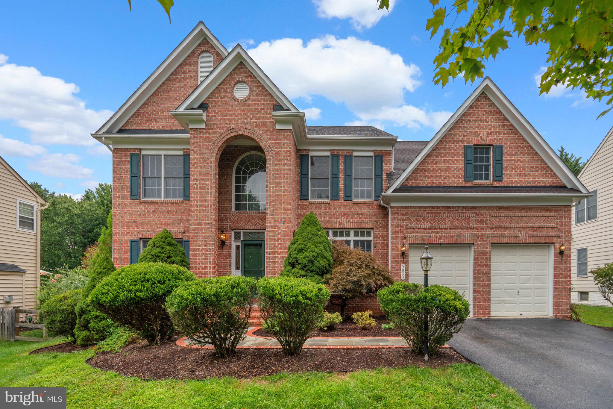 Beautifully appointed 5-bedroom home offering space, elegance, and comfort. A grand 2-story foyer and gleaming hardwood floors set the tone for the elegance found throughout the main level. A private home office provides a quiet workspace, while the formal living and dining rooms are showcased by an elegant archway with graceful columns and a tray ceiling in the dining room. The open-concept design continues with a stunning 2-story family room featuring a cozy fireplace, flowing seamlessly into the gourmet kitchen with granite countertops, a large center island, and stainless steel appliances including a built-in microwave, wall oven, and gas cooktop. A sun-filled room with vaulted ceiling and sliding doors leads to the expansive deck, perfect for entertaining. Additional highlights include an almost new (4-year-old) roof, new HVAC units, and an EV charger in the garage—providing peace of mind and modern convenience. A convenient laundry room and half bath complete the main level.
The first upper level offers four bedrooms, including a spacious owner's suite with a tray ceiling, huge walk-in closet, and a luxurious ensuite with double vanity, soaking tub, and separate shower. Another bedroom also enjoys a private ensuite bath, while the hallway bath with double vanity serves the additional bedrooms. The uppermost level adds a fifth bedroom and full bath—ideal for guests, in-laws, or a private retreat.
Outdoor living is a delight with the large deck, stairs leading to the backyard, and mature landscaping. A 2-car garage completes this impressive home.
Mortgage savings may be available for buyers of this listing.