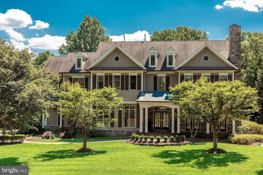 Beautiful Yeonas & Ellis custom home on private cul-de-sac. 1.73 pristine acres. Open floor plan perfect for entertaining. Over 7,000 SF! Gourmet kitchen! French doors across rear of home lead to covered Veranda overlooking a fantastic back yard with two paver patios. Custom built-in's & upgrades throughout! Walkout Lower Level. 5BR/5.55BA 3 car side load garage.