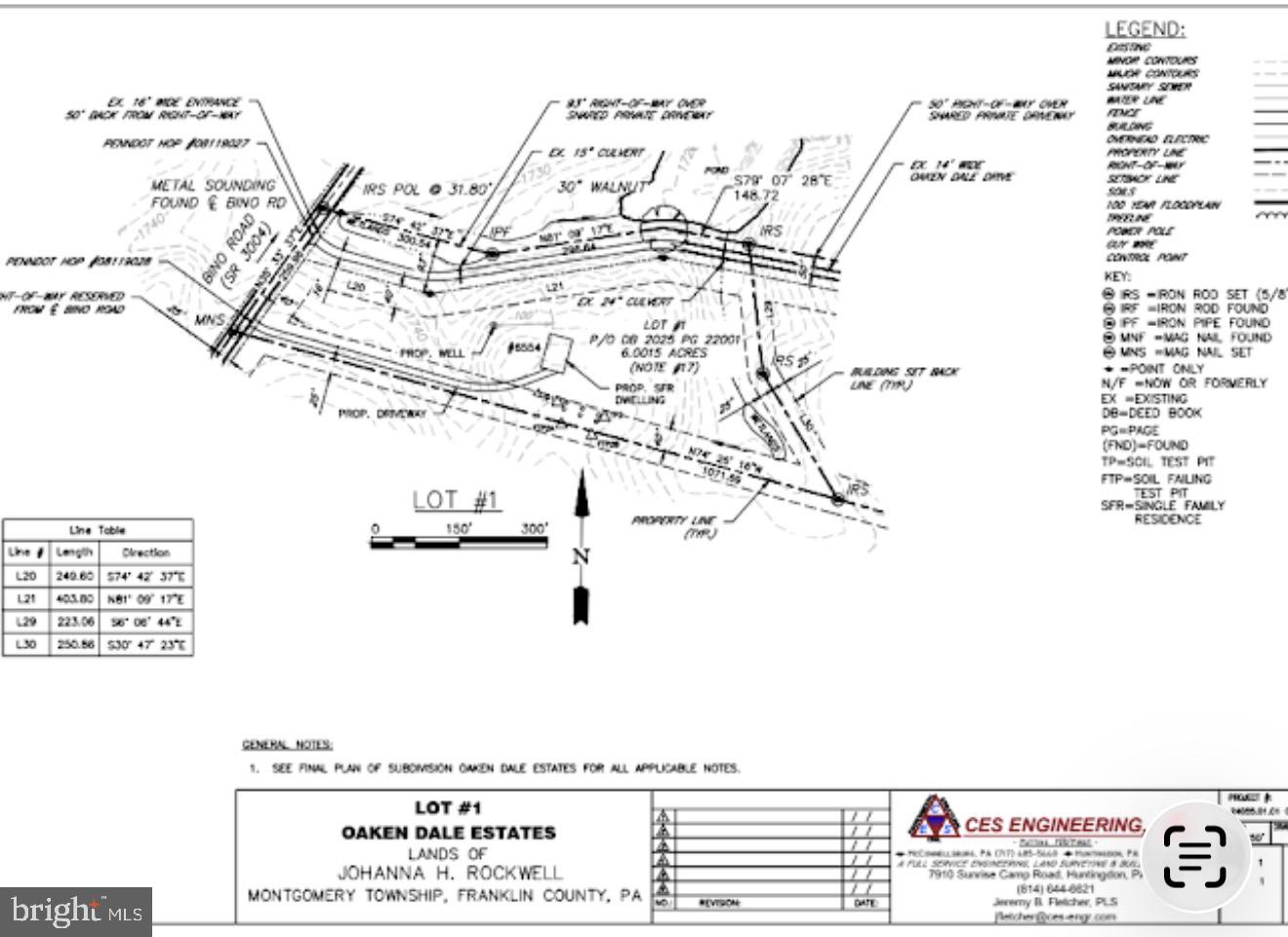 6554 BINO ROAD LOT 1
