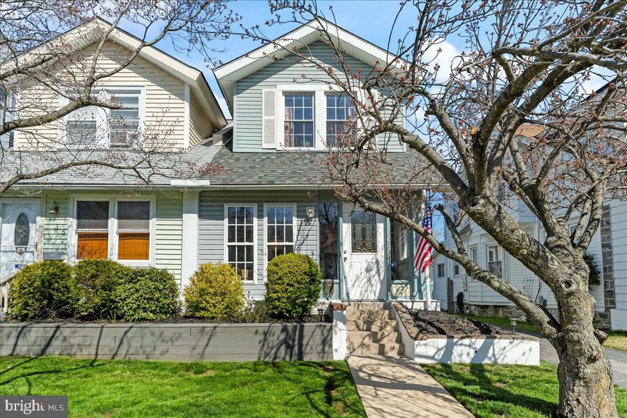 Welcome to 533 10th Avenue in Prospect Park!  This lovely twin is ready for you to call it home.  The main floor offers an enclosed front porch and an open floor plan with living room, dining area and modern kitchen. There is a large closet/pantry and a half bath on this level.  The kitchen leads to the deck and rear yard.  Upstairs, you'll find three bedrooms and the hall bath.  The full basement allows for plenty of storage.  The shared driveway widens in back offering parking for multiple vehicles.  This home had a significant renovation in 2016 and additional upgrades, since.  This home is walking distance to the train station, library, grade school, high school, swim club and local parks.  So make your appointment today before this one gets away!