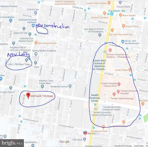 Vacant Land For Sale - 3335 N 17th Street<br/> PHILADELPHIA, PA 19140