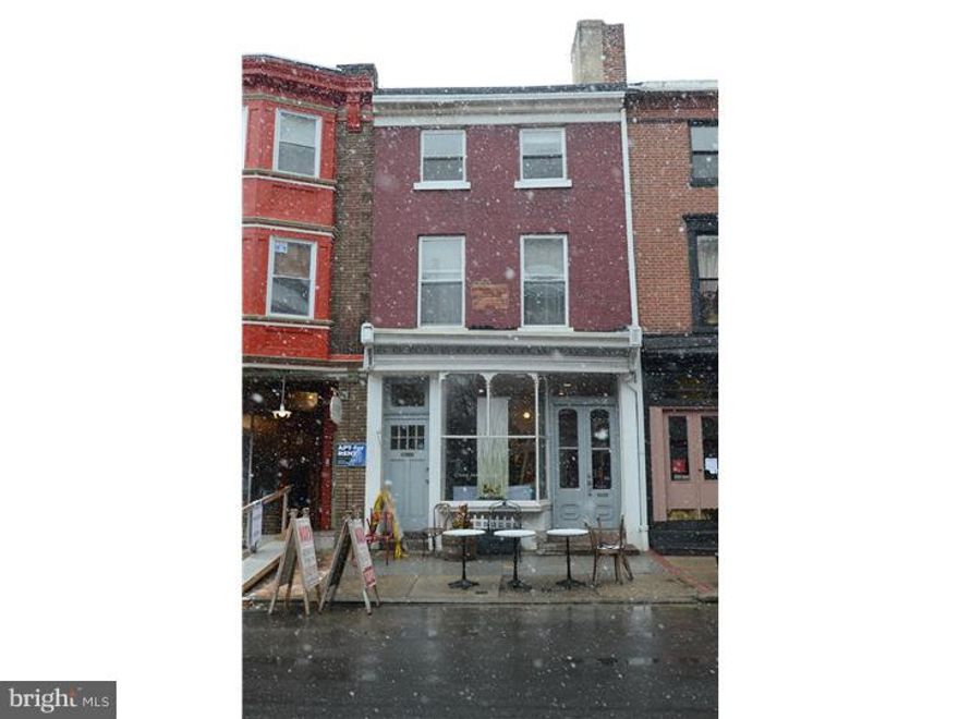 Three unit building on the Commercial strip of 20th street. 1st Floor also with use of the basement is a Hair Salon, $3,000/month. 2nd Floor approximately 800 sq ft, one bedroom apartment with wood floors, washer/dryer, retro pink and black tile Bath, Bedroom with balcony. $1450/month  3rd floor approximately, 950 sq ft, one bedroom with 4th floor  carpeted loft den/office, has in unit washer/dryer. $1500/month. The building was substantially renovated in 2005- all separate HVAC systems, gas forced air with central air. New Kitchens and Baths. Kitchens with wood cabinets and stainless steel appliances.