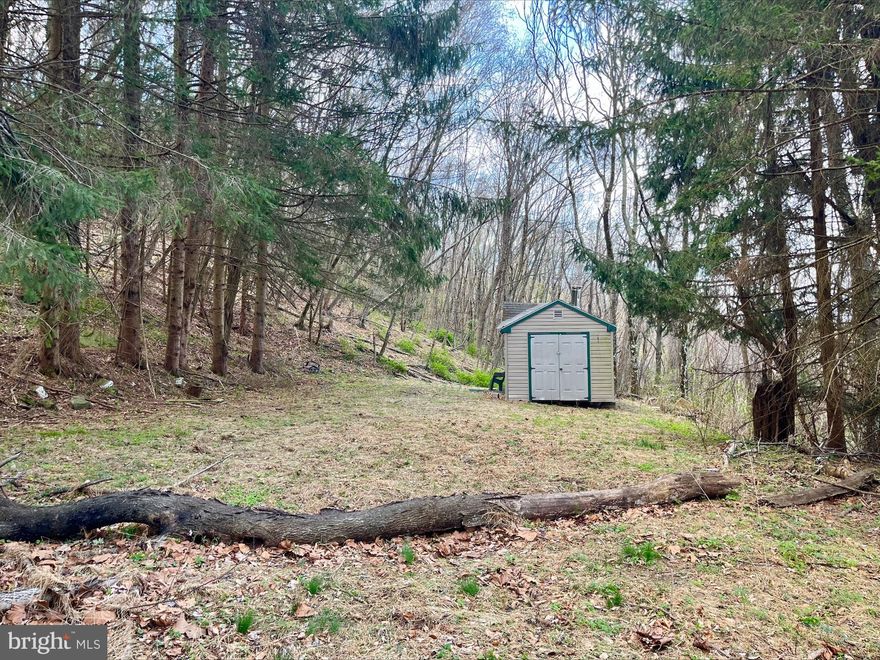 Three Wooded Acres! This wooded acreage consists of 4 lots totaling 3 acres of wooded bliss!
Come get away from all your cares and relax on this fun acreage! There is already a storage building on the property and even a small water feature! Skyline Lakes is  a short term friendly subdivision! This property is near Skyline Drive, Shenandoah National Park and many local attractions!
