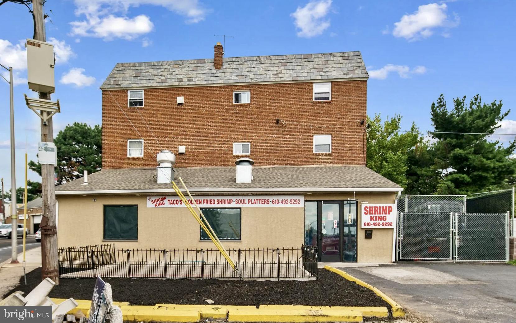 INCREDIBLE OPPORTUNITY FOR HOUSE-HACKING And/Or INVESTMENT! Property Overview: Don’t miss this outstanding investment opportunity located at 6858 Marshall Rd. at a prime investment location, ideally positioned in the heart of Upper Darby! This well-maintained mixed-use property offers stable rental income alongside tremendous potential for further profits. Ideally located on one of Upper Darby’s most visible and high-traffic roads, this corner building is perfectly positioned to maximize its income potential. Property Details: Type: Mixed-Use
Residential Units: 2 Apartments; Each unit features 2 Bedrooms, 1 Bathroom, Eat-in Kitchen, and Living/Dining Room Combo; Currently generating $1,100/mo per unit in rental income. Commercial Unit: Currently set up as a Takeout Restaurant (with patio seating) — previously a thriving business. Commercial Market rent potential $2,000+ per month; Average Monthly Gross Revenue For The Business As Currently Setup (previous restaurant): $28,000+; Outdoor dining space available with a patio — a big plus for customer appeal; Ample customer parking directly in front of the building and on the street. Prime Location: Positioned in a busy, high-visibility corridor in Upper Darby — convenient for both residential tenants and commercial operations.Excellent Income Potential: Benefit from strong rental income from apartments alongside significant commercial profits or a new enterprise in the restaurant space. Turnkey Investor Opportunity: This is a unique opportunity for an investor looking for both a strong return on investment and a chance to grow their portfolio. Versatility: The commercial space can be used for a restaurant or other enterprise (subject to verification by Upper Darby Township). NOTE:
Buyer should perform their own due diligence with Upper Darby Township to confirm permissible commercial uses.
FYI…..Showings will take place at the Public Open House, Sunday, July 20, from 2:30p-4:30p.