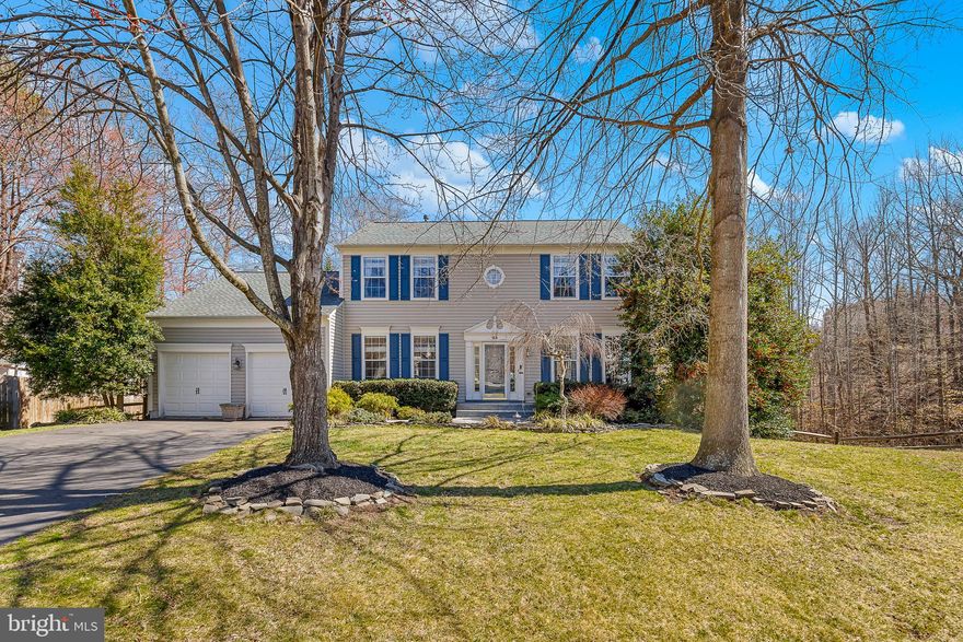 Nestled in a serene cul-de-sac, this home offers a perfect blend of comfort and elegance, making it an ideal retreat for those seeking a warm and inviting atmosphere. With 6 spacious bedrooms and 4 full bathrooms, this home boasts a generous 4,018 sq ft of finished living space, providing ample room for relaxation and entertainment. Step inside to discover a beautifully designed interior featuring a harmonious mix of bamboo, hardwood, carpet, ceramic tile flooring and 2 gas fireplaces. The heart of the home is the gourmet kitchen, complete with upgraded countertops, stainless steel appliances, and a convenient island, perfect for culinary enthusiasts. The adjoining family room, enhanced by a cozy gas fireplace, creates an inviting space for gatherings, while the formal dining room offers an elegant setting for special occasions. The main floor even includes a bedroom and adjoining full bath too! Retreat to the luxurious primary suite, which features a walk-in closet with  custom shelving and a spa-like bathroom equipped with a soaking tub and a walk-in shower. Each additional bedroom on the upper level is generously sized, ensuring comfort for everyone and share a large dual sink hallway bath. Two bedrooms are separated by double doors allowing flexibilty of one to have a sleeping area and tv/computer area or two separate bedrooms. The fully finished basement, complete with a wet/dry bar and a walkout level, provides endless possibilities for recreation or relaxation, tons of storage, a full bath and large bedroom. Outside, the expansive 0.77-acre lot backs to lush trees and a creek, offering a peaceful backdrop for outdoor activities. Enjoy sunny days by your personal saltwater pool complete with a diving board, built in basketball hoop and stone fireplace, surrounded by a fenced yard, or unwind on the spacious deck, perfect for summer barbecues and evening gatherings. The beautifully landscaped yard enhances the home's curb appeal, making it a true standout in the neighborhood. Additional features include a main floor laundry room for convenience, an attached garage with space for two vehicles, and ample driveway parking. With its thoughtful design, modern amenities, and tranquil surroundings, this property is ready to welcome you home. Don’t miss the chance to make this exceptional residence your own! Home sold as-is w/ a home warranty!