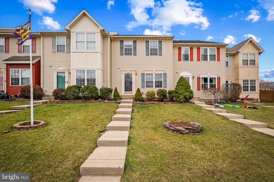 Discover this beautifully updated  3-bedroom, 2.5-bath townhome located in the peaceful Oakhurst community. Tucked away on a quiet court, this home offers a blend of comfort and convenience.

The main level greets you with an open and inviting layout and brand new flooring. A spacious living area flows seamlessly into the dining space. The kitchen features stainless steel appliances and beautiful real wood cabinetry. Step through sliding glass doors onto a trex deck, where you can enjoy your morning coffee or host outdoor gatherings with ease. A conveniently placed powder room completes this level.

Upstairs, you’ll find a large primary bedroom with 2 walk-in closets. Two additional bedrooms provide flexibility for family, guests, or a home office. New carpet and fresh paint throughout.

The finished lower level expands your living space with a cozy family room, perfect for relaxing or entertaining.and a bonus room for guests or den. A walkout leads to a covered patio and fully fenced backyard—ideal for pets, play, or simply unwinding in the fresh air. The utility room offers ample storage and houses the washer and dryer. A full bathroom completes this level.

Updates within the last 5 years include: Roof, carpet, sliders, flooring, washer/dryer, refrigerator, stove, dishwasher, kitchen counters, HVAC, ceiling fans and hot water heater.

Located near major commuter routes like I-95, US-40, and I-695, as well as local amenities, this home combines quiet suburban charm with unbeatable convenience. And with no HOA, you’ll enjoy the freedom to make this home truly your own.