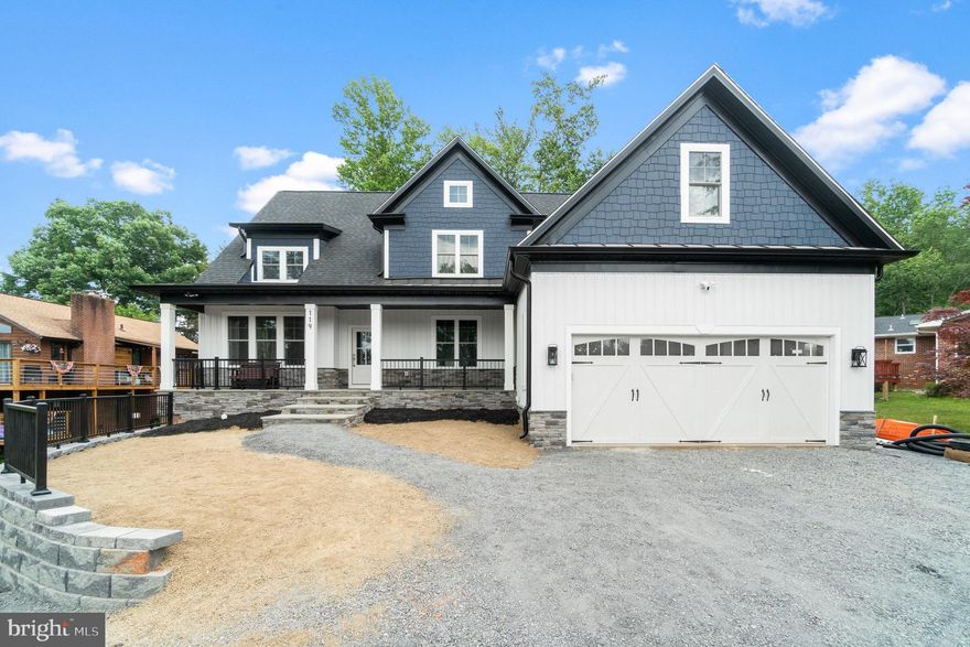 Main level living on sought after street in Lake of the Woods.  5 bedroom, 3.5 bath home is currently under construction by local custom builder, some selections/options are still able to be made, including optional elevator/master bath sauna.  Huge conditioned crawl space finished with concrete floor, and the ability to walk throughout for abundant storage potential.  Rear screened porch and deck are standard.  This is truly a custom home on one of the few desirable lots left available with water views  in Lake of the Woods.

As of 1/24/24 home has the framing complete and trades have started their work.