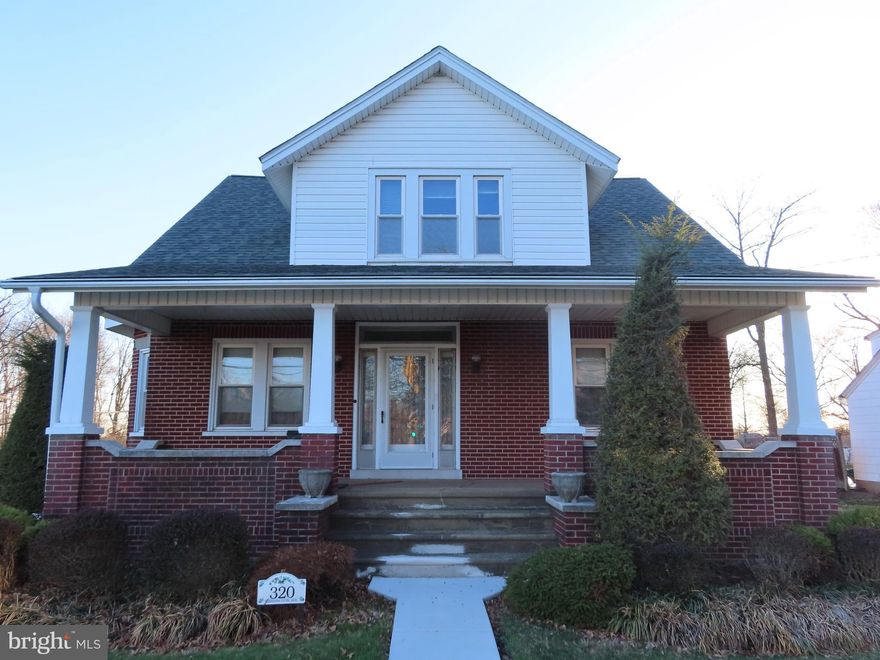 Welcome to this charming single in Souderton Borough. As you tour the home, the beautiful woodwork is sure to grab your attention. The first room of your tour will be the recently updated kitchen featuring newer appliances with room for a table. Adjacent to the kitchen is a sunroom to enjoy views of the private backyard. On the other side of the kitchen is a living room with ample space for entertaining. Through the double doors is a cozy family room with fireplace. Additionally on the first floor there is a powder room and a bonus room which can be used as a bedroom or playroom. Upstairs there are three generous sized bedrooms along with a smaller room suitable for an office. The full bath upstairs has an outside entrance to a roof deck to enjoy the weather. The home has a large basement offering generous storage space and an outside entrance. The back of the house features a deck with a large hot tub perfect for relaxing after a long day. The house has an abundant amount of parking in the driveway along with an over-sized two car garage with an upstairs. The home is conveniently located to major roadways and walking distance to the center of town with shopping, restaurants, and theatres. More photos in the next day.