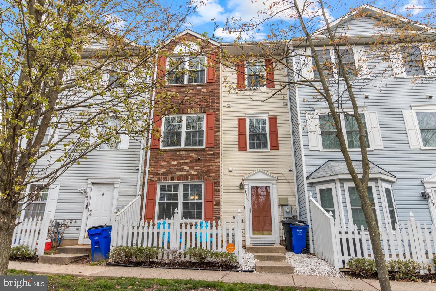 3 Bedroom Townhouse conveniently located in Columbia. Top floor primary bedroom suite, 2 bedrooms on the second floor with a full hall bathroom, laundry room located on the 2nd floor. Beautifully renovated kitchen. Includes 2 parking space and ample off street parking. Application and instructions are listed under documents