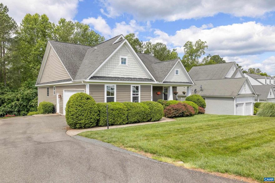 Enjoy true one-level living in this beautifully upgraded Spring Creek home. The spacious primary suite offers a spa-like bath, while the chef?s kitchen features extensive built-ins and a generous walk-in pantry. A light-filled sunroom opens to the expansive composite deck?perfect for relaxing or entertaining. You'll love the fully fenced yard, mature landscaping, and extensive stamped concrete on walkways, porches, and patio. The finished basement adds flexibility with a large rec room, private guest bedroom, full bath, flex room/office, and kitchenette?ideal for guests, hobbies, or a possible in-law suite. All located in the amenity-rich, gated Spring Creek community.,Granite Counter,Maple Cabinets,Fireplace in Family Room