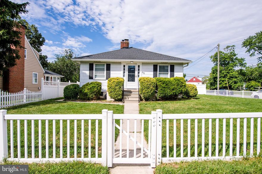 Move right into this well maintained 3 bed 2 full bath home in Carney, sitting on a .25 acre corner lot, with a large fenced in front and back yard, great for both children and animal lovers. Gorgeous wood floors and fireplace on the main level, along with an updated kitchen, full bathroom and three bedrooms. Finished basement with recently installed French drain system and sump pump, updated washer/dryer, room for an additional office, and a second bathroom with a jetted soaking tub with handheld shower. Private driveway, plus the corner lot provides plentiful parking for you and your guests. Roof 2014. Just north of Joppa Rd, this home is close to shopping, Harford Rd, Joppa Rd, and 695.   Please remove shoes if wet outside. Open house, Saturday, July 9th from 10am-12pm.