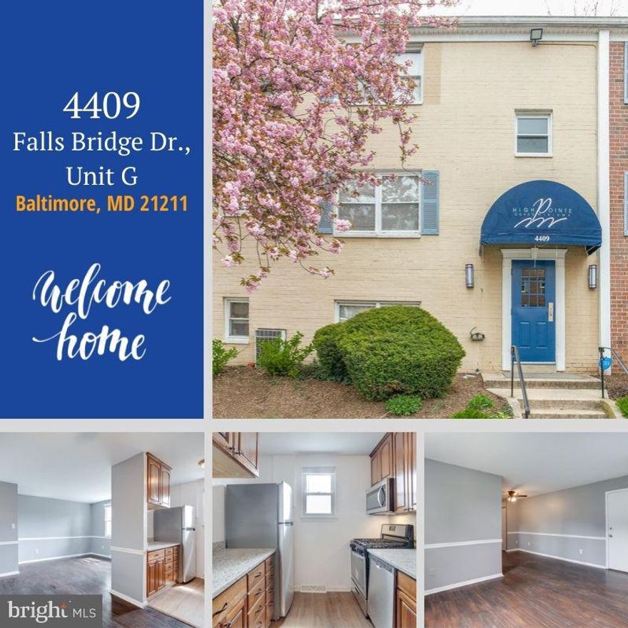 Exquisite 2BR /1BA Renovation in Hampden is centrally located to enjoy the very BEST of Baltimore. Everything is Brand NEW!!! New appliances, New Windows, New Kitchen, New Cabinets, New
Backsplash, New Granite Countertops, New Exhaust Vent, Refinished HW Floors. New Blinds. The seller
spared no expense preparing this home for you. Just move right into this highly sought-after condominium
community. Minutes from Jones Falls Expressway and the POLY/ Western High School complex. Easy access to Downtown and I695. A short ride to Johns Hopkins Homewood Campus, Towson State University, Loyola University, and Morgan State University. Just a quick walk to Clipper Mill and The Avenue in Hampden. These units don't last long. Schedule your appointment today.  Not FHA insurable.
