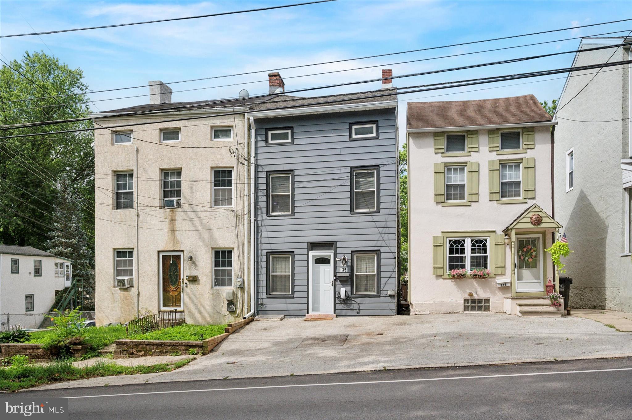 Welcome to 135 Barren Hill Road — a beautifully updated 3-bedroom, 2-bath twin located in the desirable Colonial School District of Conshohocken. This move-in-ready home combines charm, space, and modern finishes, making it an ideal choice for both homeowners and investors alike.
Step inside to a bright, open-concept main floor featuring Pergo flooring throughout, a cozy living room and a stylish kitchen complete with granite countertops, stainless steel appliances, and a large center island with bar seating. The kitchen flows into a functional mudroom with additional storage, which opens out to a two-level deck perfect for entertaining or relaxing. The fenced-in backyard offers privacy, space to play or garden, and walkout access to a large basement with ample room for storage or a workshop setup.
Upstairs, the second floor has been thoughtfully redesigned to include two comfortable bedrooms and a full bathroom. The entire third level is a dedicated primary suite boasting exposed wooden beams, skylights, a walk-in closet, and a private en-suite bathroom—your own peaceful retreat.
Additional highlights include updated bathrooms, a bonus basement area for tools and gear, and driveway parking for two vehicles plus additional on-street options on nearby Center Road.
Located just a 10-minute walk from the Spring Mill SEPTA station, this home offers a convenient commute into the city. You’ll also enjoy easy access to local favorites like Spring Mill County Park, Lee Park, and the Schuylkill River Trail—a dream for runners, bikers, and weekend adventurers.
Whether you're looking to live, rent, or invest, 135 Barren Hill Road delivers the perfect blend of comfort, location, and long-term value.
