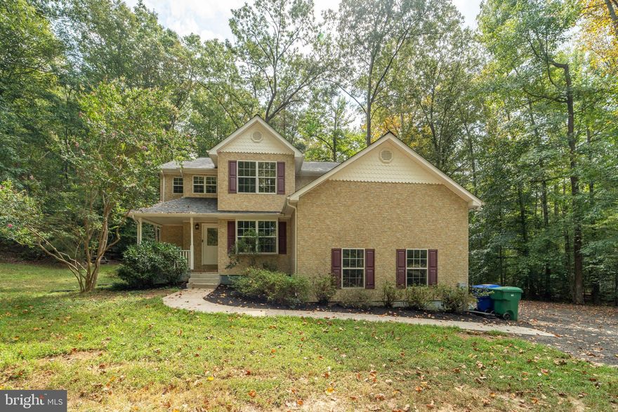 This beautiful home has had a huge investment put into it before being listed.  New ROOF, new flooring throughout, freshly painted, renovated kitchen. updated flooring in bathrooms, updated basement bathroom. This house is a must see! It features over 2600 sq ft+ of living space with three bedrooms/ two baths upstairs and a fully finished walkout basement with an office/ full bath in the basement. There is so much potential with this home it is a must see.    
 You will be able to enjoy your peace and quiet with no HOA and a home that sits on three wooded acres.  This gives you the opportunity to enjoy your privacy while still being conveniently located in the DMV. You will be able to enjoy your coffee in peace on the back deck and then be in  a great location for commuting.  In Hughesville, you are within 30 minutes of multiple shopping areas where you will be able to enjoy an array of restaurants.   Do you enjoy the outdoors? You are within 15 Minutes of a public boat ramp, Walking trails and so much more that southern Maryland has to offer.  to enjoy the beautiful river.  This house will not last long so schedule your showing today.