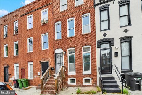 Townhouse For Sale - 1632 Ashland Avenue<br/> Baltimore City County, BALTIMORE, MD 21205
